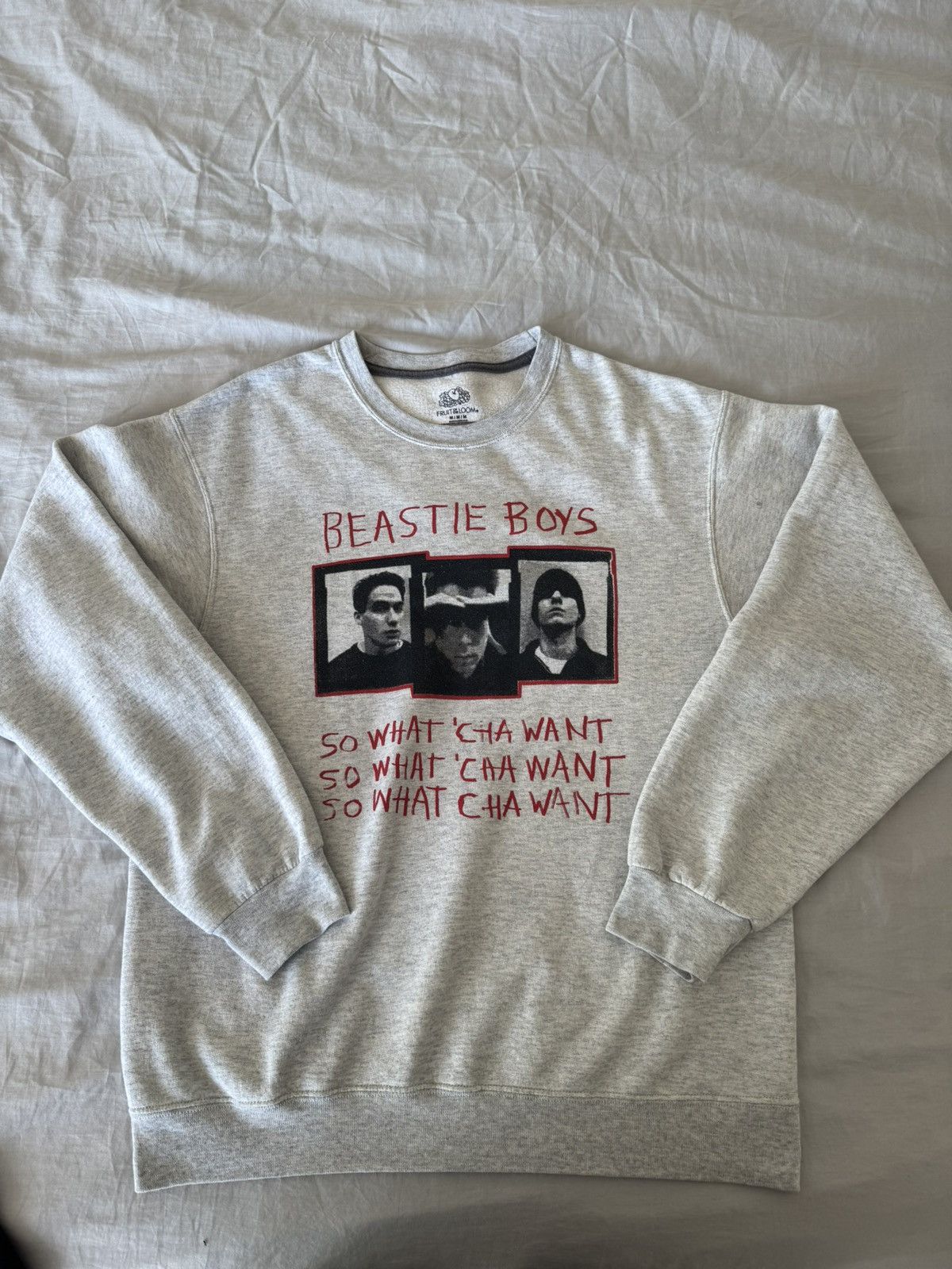 Fruit Of The Loom Vintage Beastie Boys “So What’cha Want” Crewneck Size US M / EU 48-50 / 2 - 1 Thumbnail