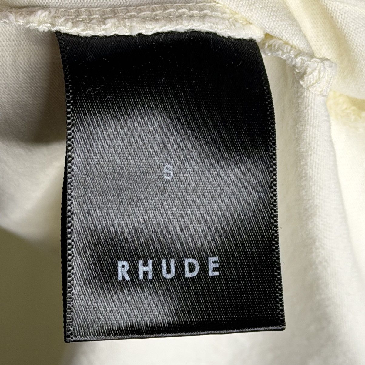 Rhude Rhude Script Tee, Size Small, 100% Authentic, Fast Shipping Size US S / EU 44-46 / 1 - 5 Thumbnail