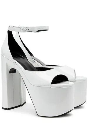 Balenciaga o1y0625 Sandals in White Size US 8 / IT 38 - 3 Thumbnail
