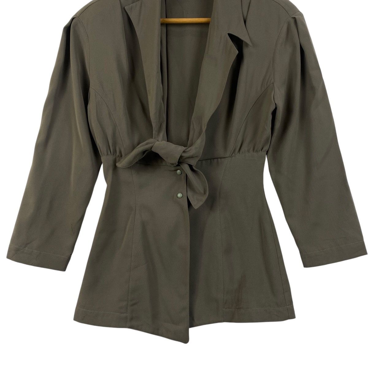 Thierry Mugler THIERRY MUGLER Paris Luxury Designer Belted Blazer Coat Size S / US 4 / IT 40 - 7 Thumbnail
