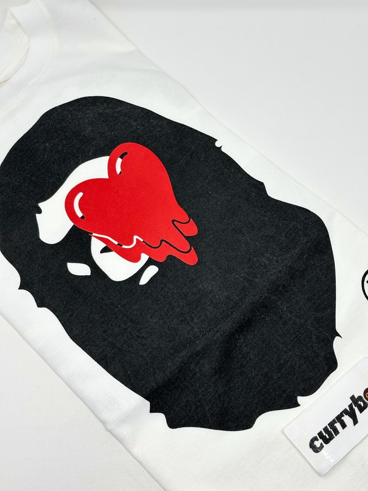 Bape BAPE x Emotionally Unavailable Ape Head Tee White Size US M / EU 48-50 / 2 - 6 Thumbnail