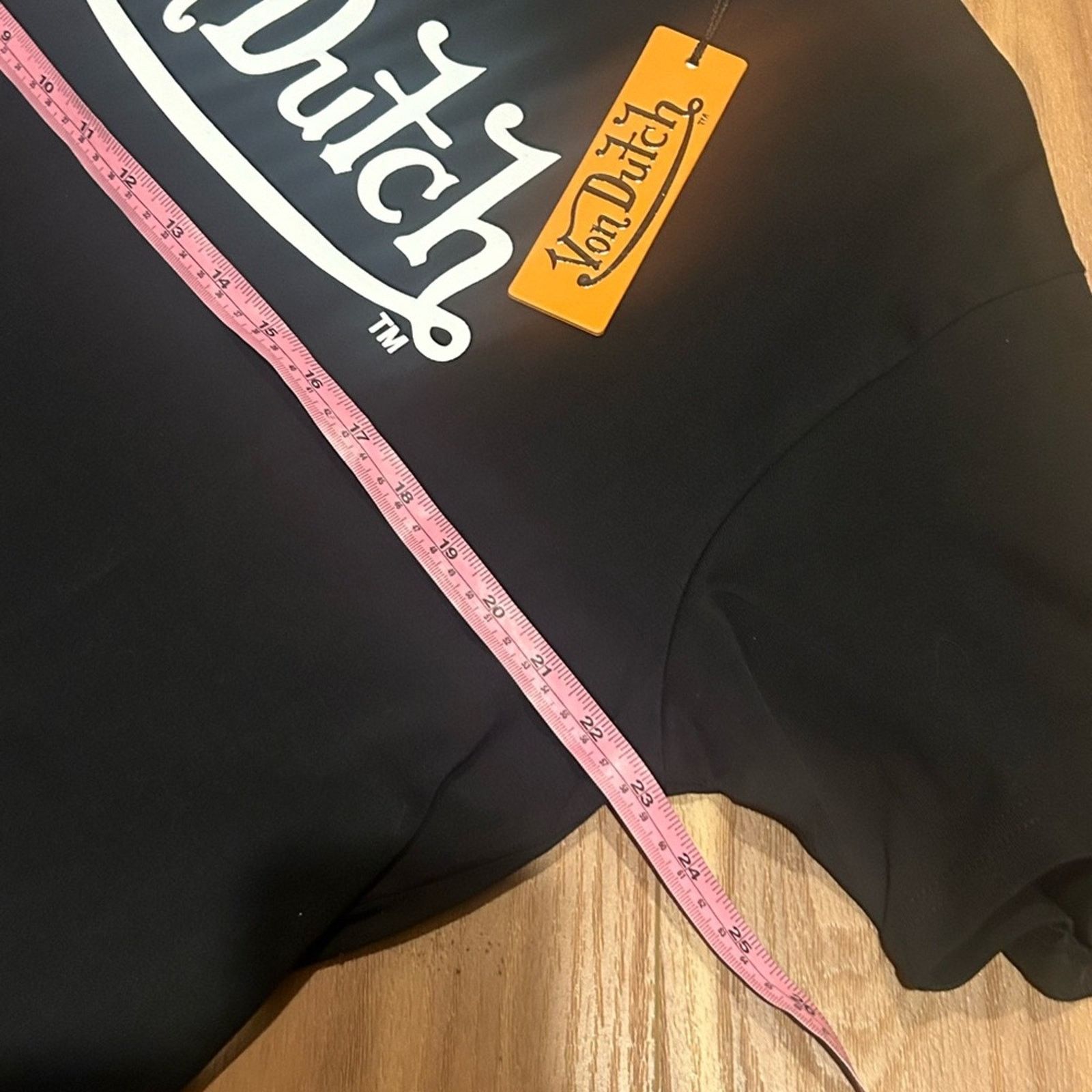 Von Dutch Von Dutch Unisex Black Graphic Tee Size US S / EU 44-46 / 1 - 7 Thumbnail