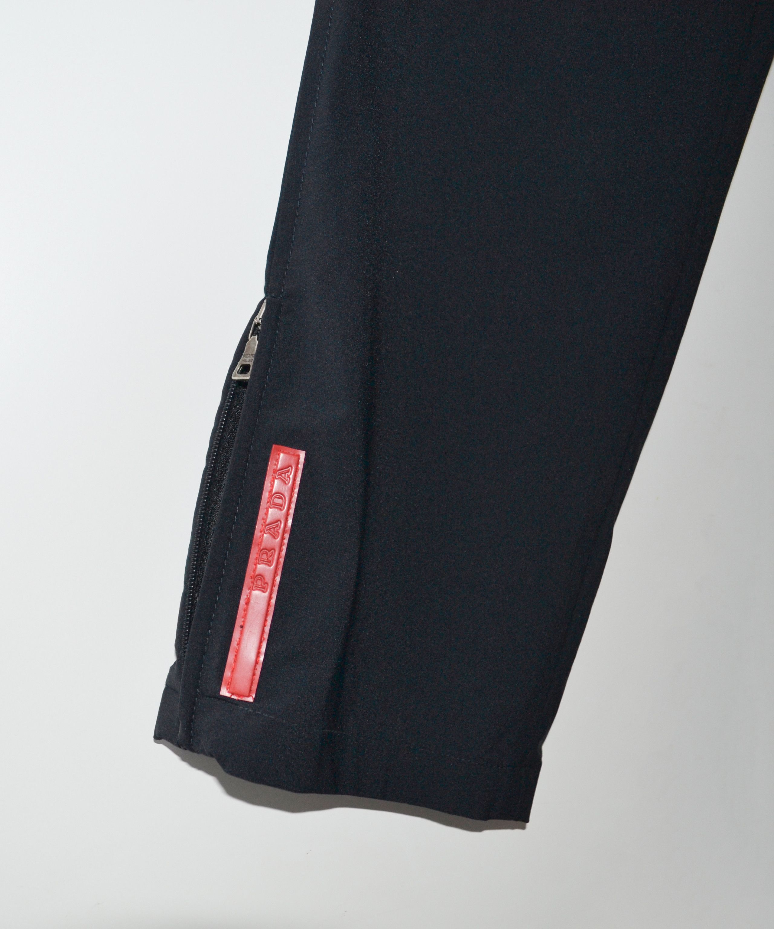 Prada PRADA Pants Nylon Sport Black Zip Red Tab Vintage 1999 Size US 28 / EU 44 - 7 Thumbnail