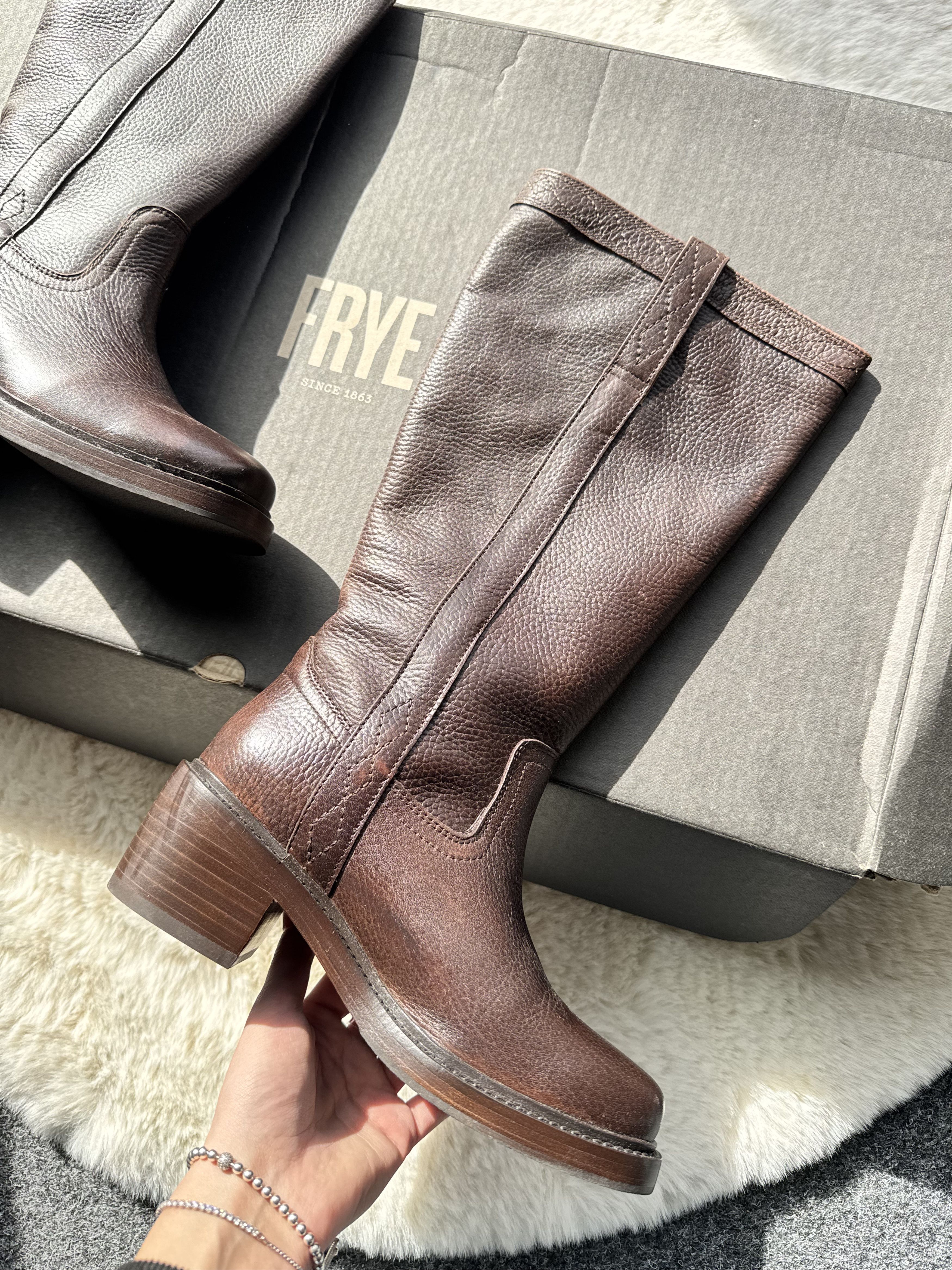 Frye Frye Brown leather boots 36 Size US 5.5 / IT 35.5 - 3 Thumbnail