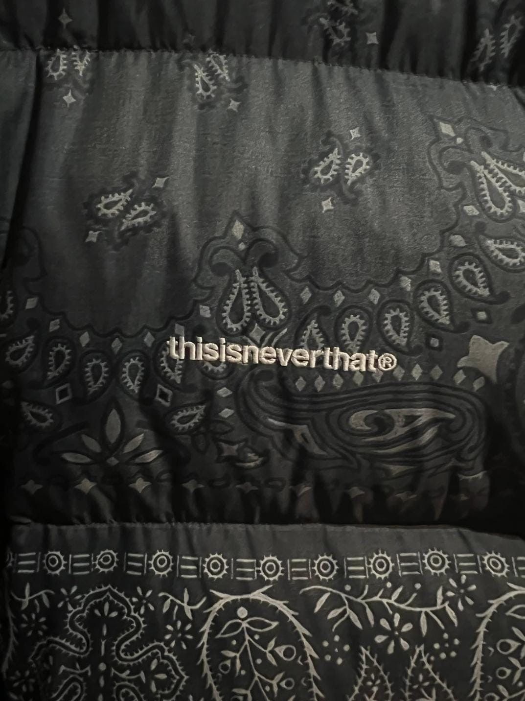 thisisneverthat thisisneverthat PERTEX down bandana black puffer jacket Size US S / EU 44-46 / 1 - 4 Thumbnail