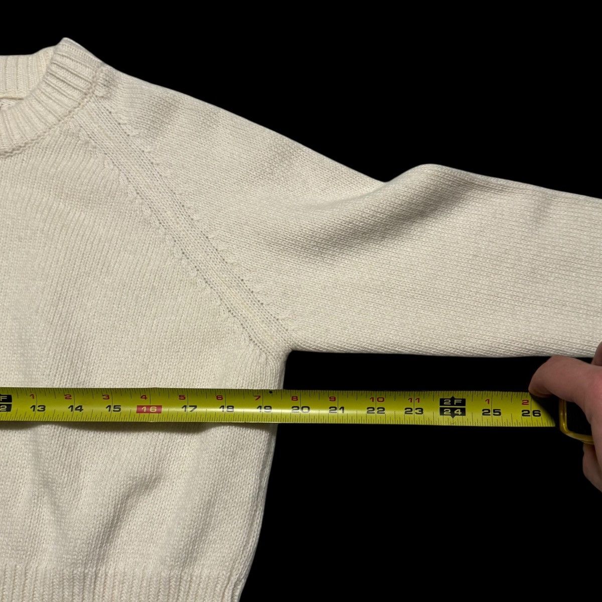 Other Lemme Italy Cropped Pullover Raglan Sweater Women's Large Size L / US 10 / IT 46 - 7 Thumbnail
