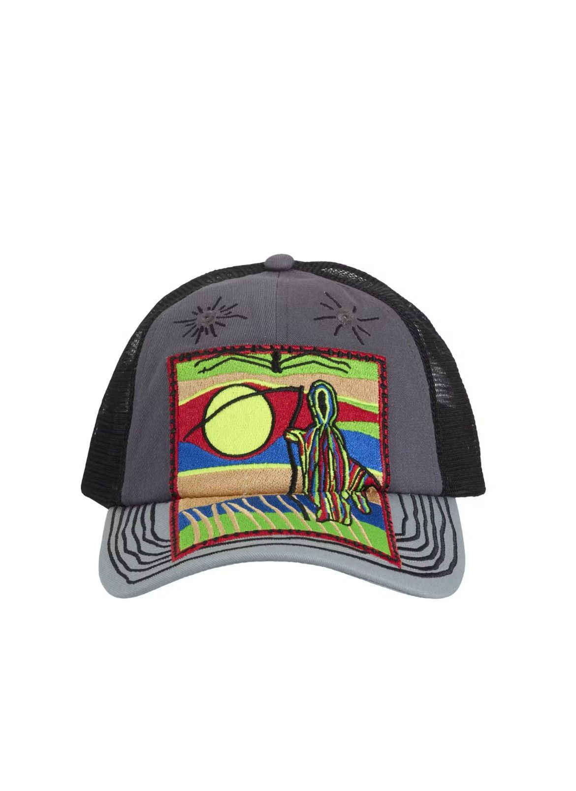 Supreme Reaper Mesh Back 6-Panel Grey