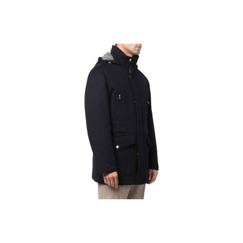 Brunello Cucinelli Coats in Navy Blue Size US XL / EU 56 / 4 - 3 Thumbnail