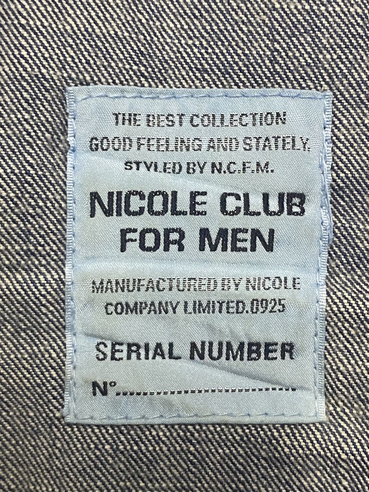 If Six Was Nine Vintage Nicole Club For Men Distressed BootCut Flare Jeans Size US 33 - 23 Thumbnail