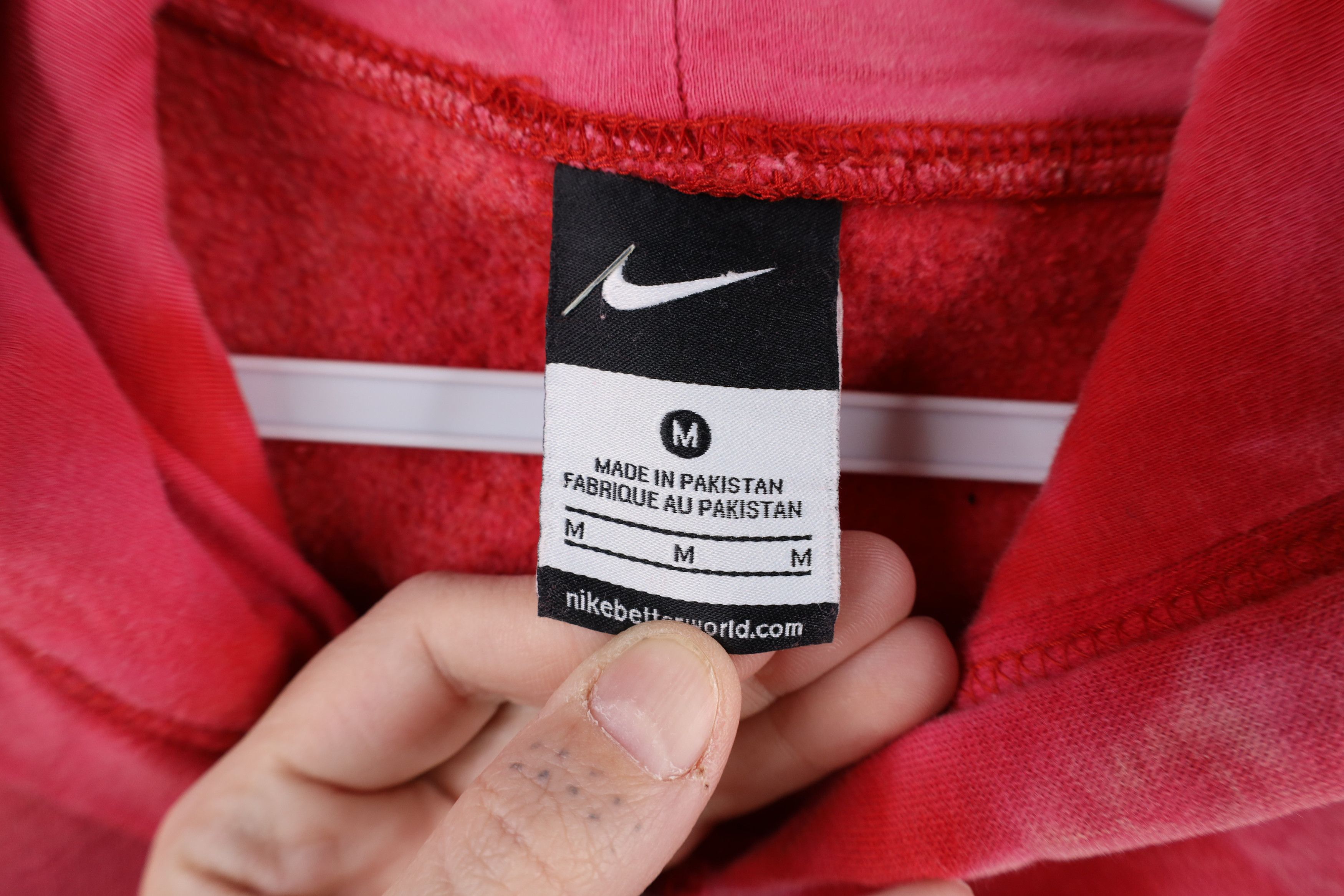 Nike × Vintage Vintage Y2K Nike Travis Scott Mini Swoosh Hoodie Sweatshirt Size US M / EU 48-50 / 2 - 9 Thumbnail