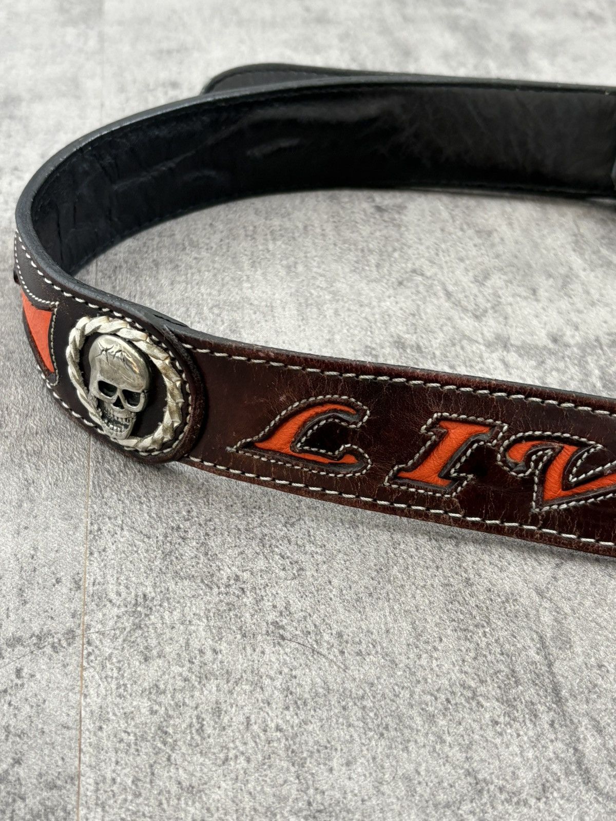 Other Ed Hardy Men's Live To Ride Reversible Belt Size ONE SIZE - 4 Thumbnail