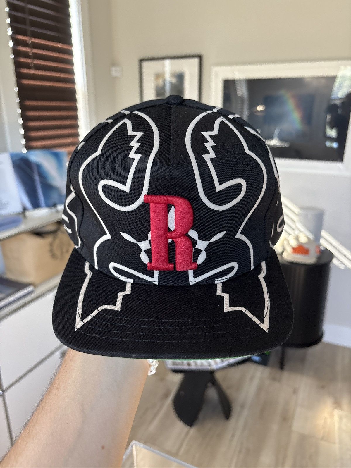 Rhude 🤠 RHUDE | WESTERN R LOGO HAT Size ONE SIZE - 3 Thumbnail