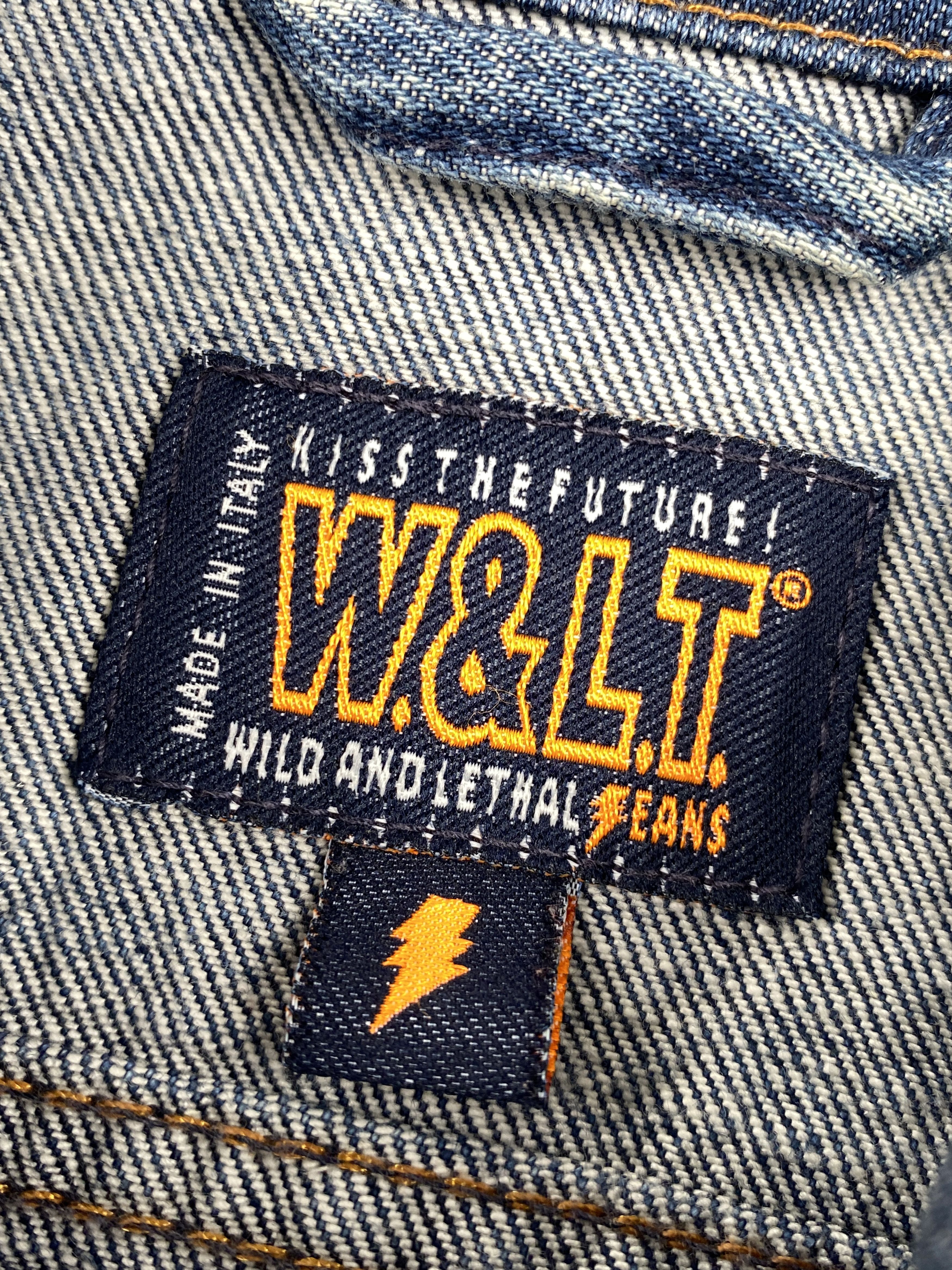 Walter Van Beirendonck Womens Cropped Two Pocket Denim Jacket Size S / US 4 / IT 40 - 12 Thumbnail