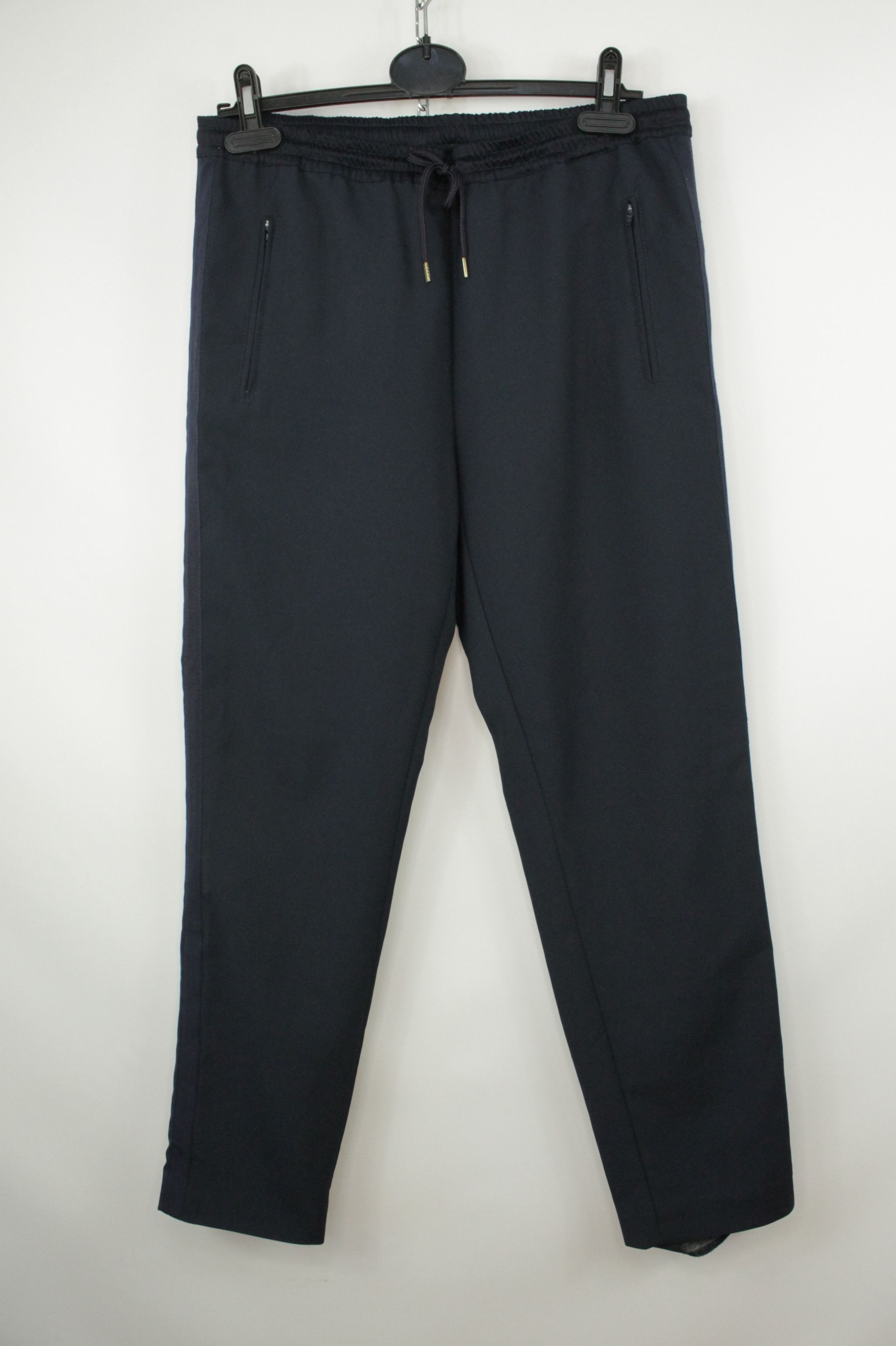 Designer × Woolrich Woolen Mills Woolrich Casual Formal Navy Stretch Women's Pants Size 30" / US 8 / IT 44 - 1 Thumbnail