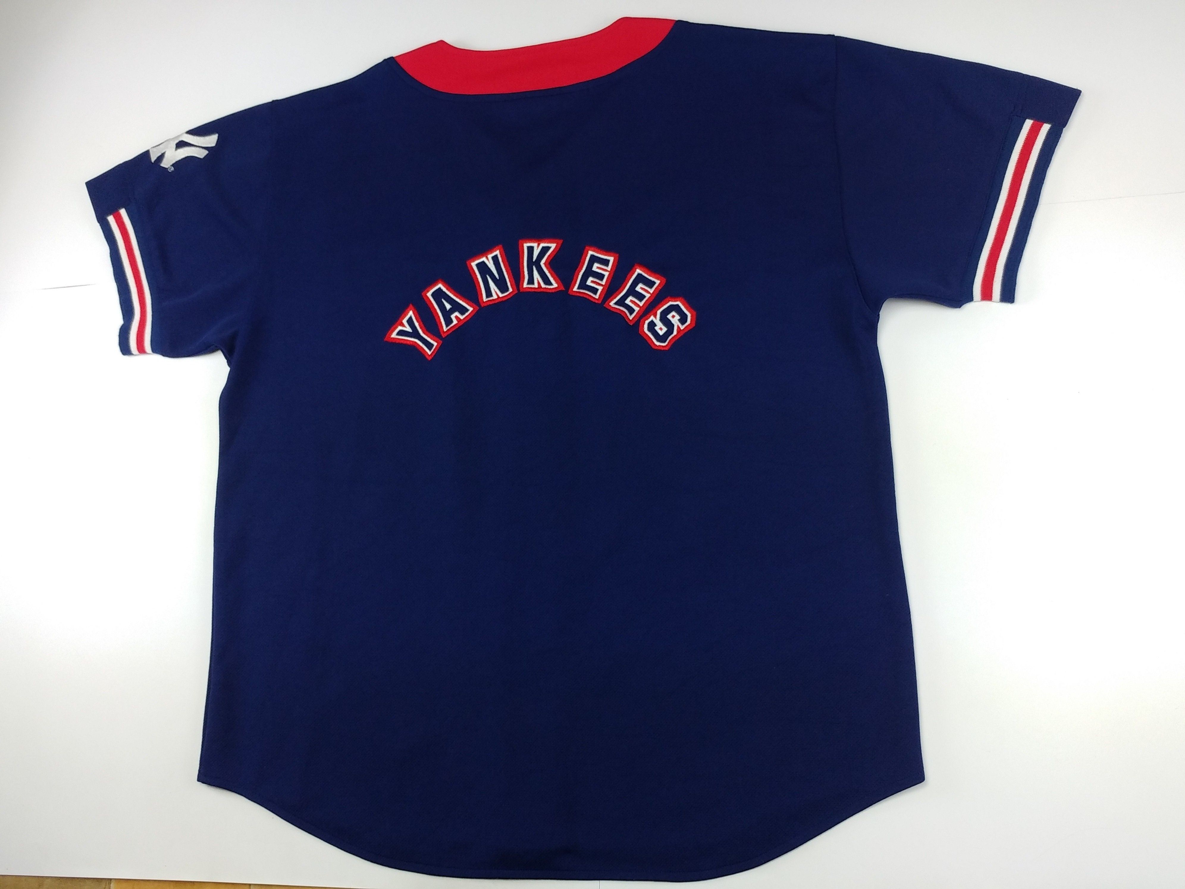 MLB MLB New York Yankees jersey, vintage baseball t-shirt 90s XL Size US XL / EU 56 / 4 - 4 Thumbnail