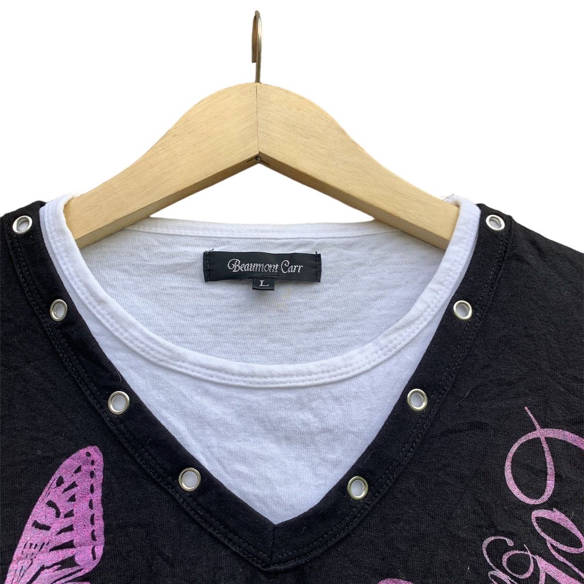 If Six Was Nine × Japanese Brand × Le Grande Bleu (L.G.B.) Beaumont carr poem longsleeave - ifsixwasnine lgb style Size US L / EU 52-54 / 3 - 4 Thumbnail