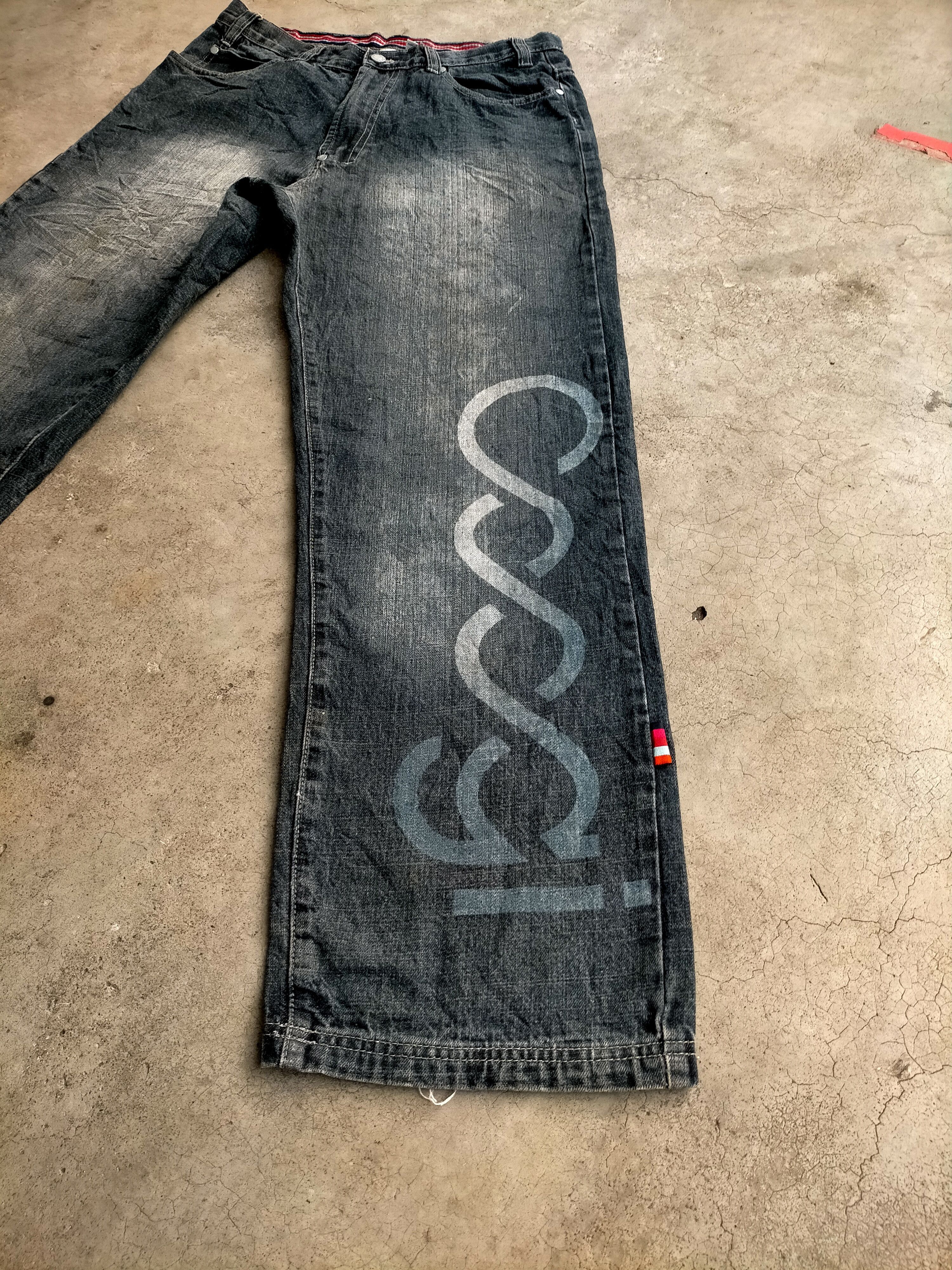 Coogi Coogi Baggy Acid Wash Jeans Size US 32 / EU 48 - 3 Thumbnail