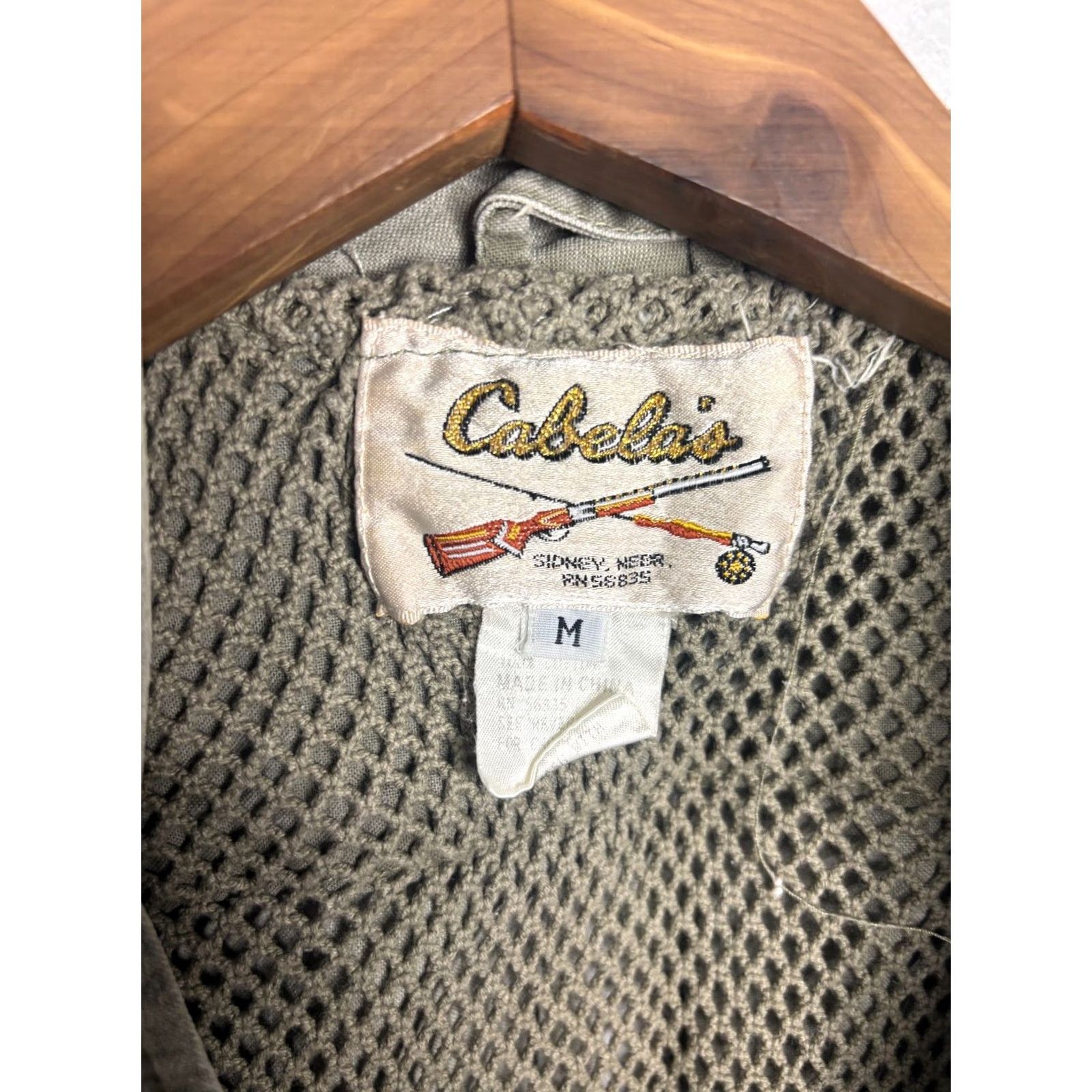 Vintage Cabela's Safari Series Green Zip Up Outdoor Vest Mens M Reg 5111 Size US M / EU 48-50 / 2 - 4 Thumbnail