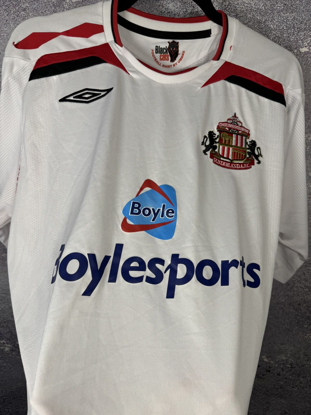 Other Sunderland Away 2007/08 Umbro Soccer Jersey Blokcore Size US XL / EU 56 / 4 - 9 Thumbnail