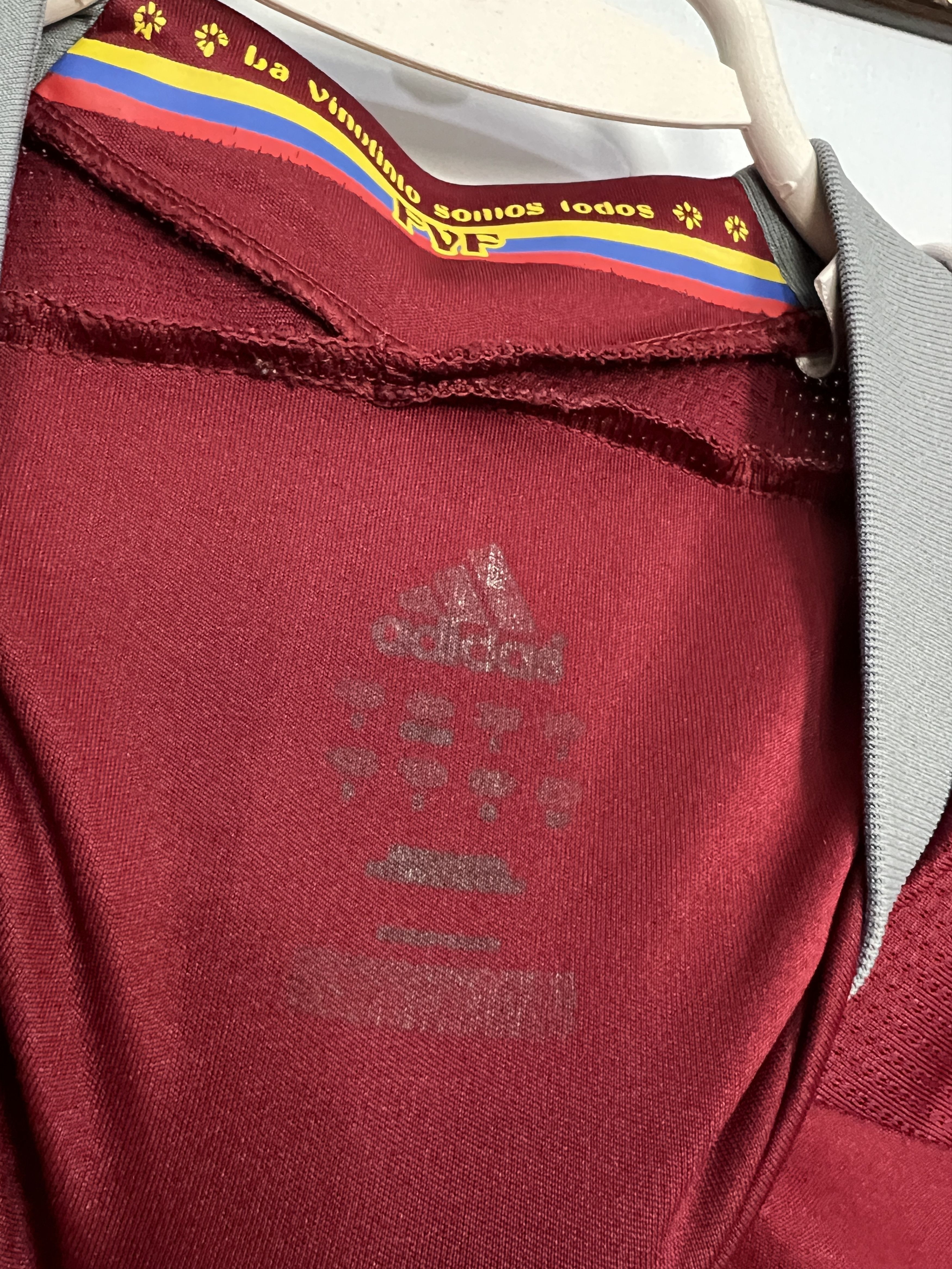 Adidas Venezuela football shirt Soccer Long Sleeve Jersey Trikot Size US S / EU 44-46 / 1 - 7 Thumbnail