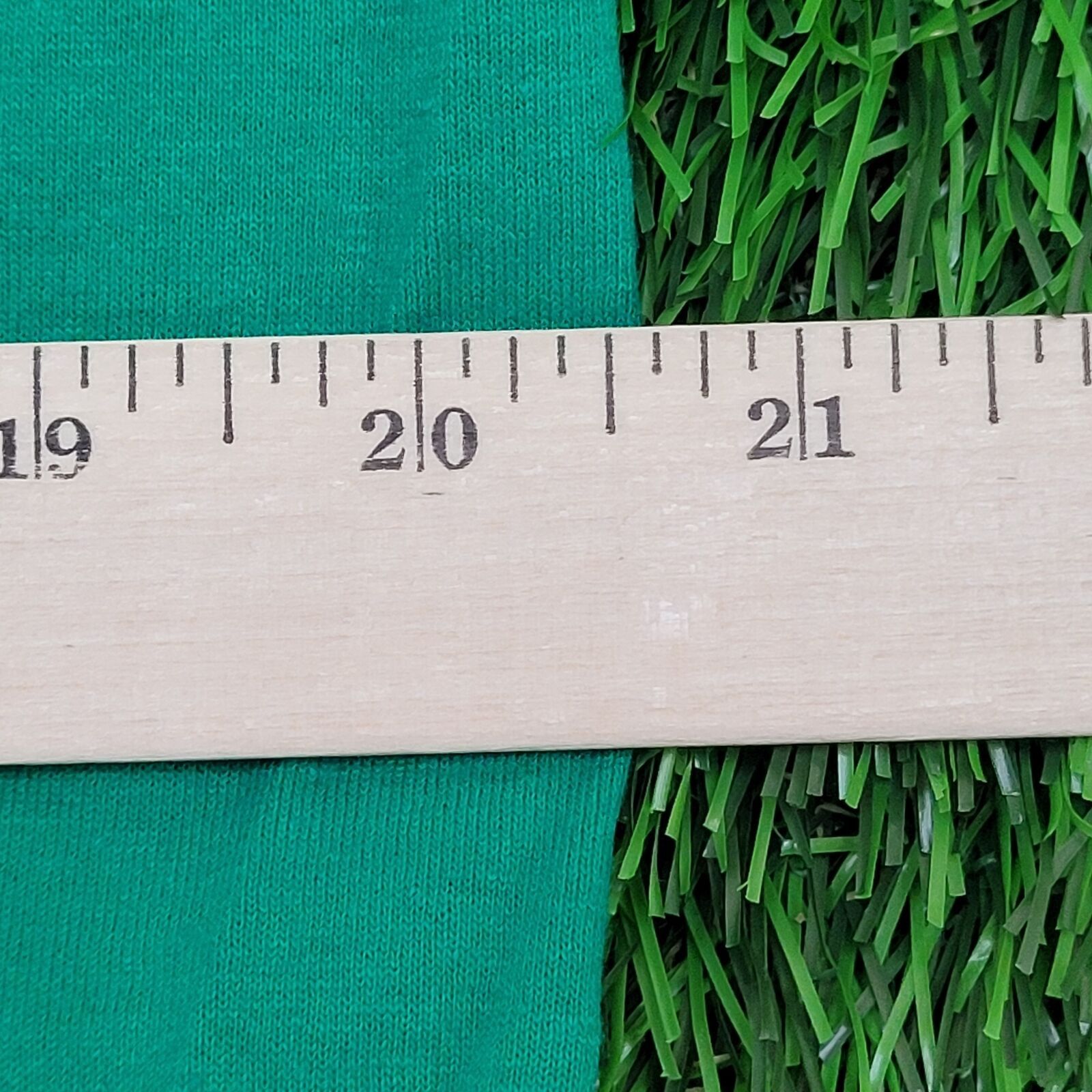 Hanes Vintage 80s New-Jersey ROTC Shirt M/L 20x26 Green Size US L / EU 52-54 / 3 - 4 Thumbnail