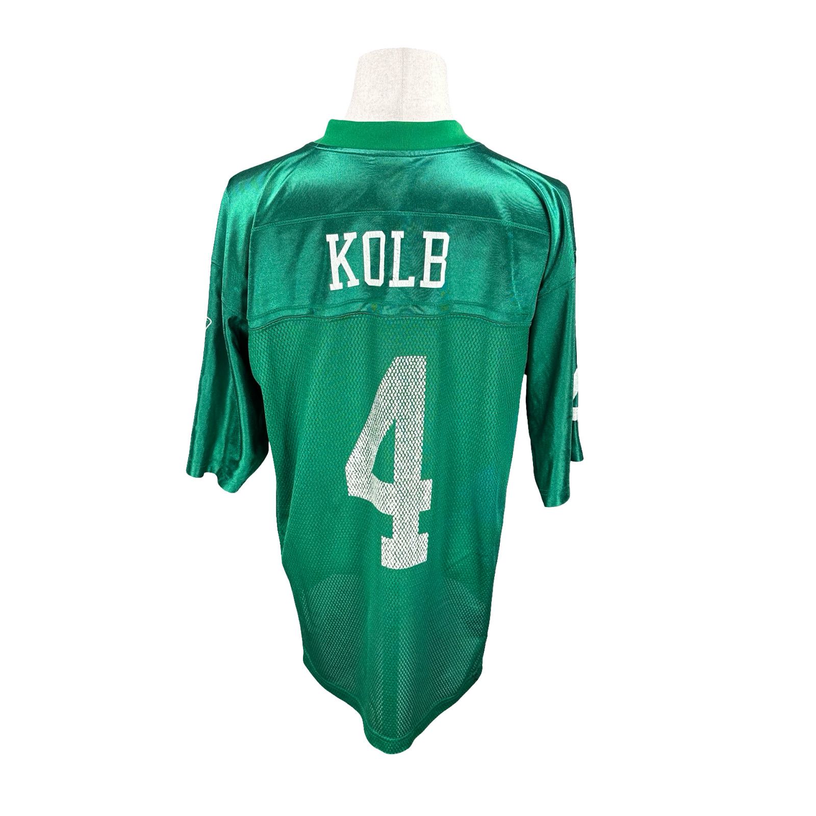 Reebok Philadelphia Eagles Kevin Kolb #4 Jersey Men’s L Kelly Green Size US L / EU 52-54 / 3 - 4 Thumbnail