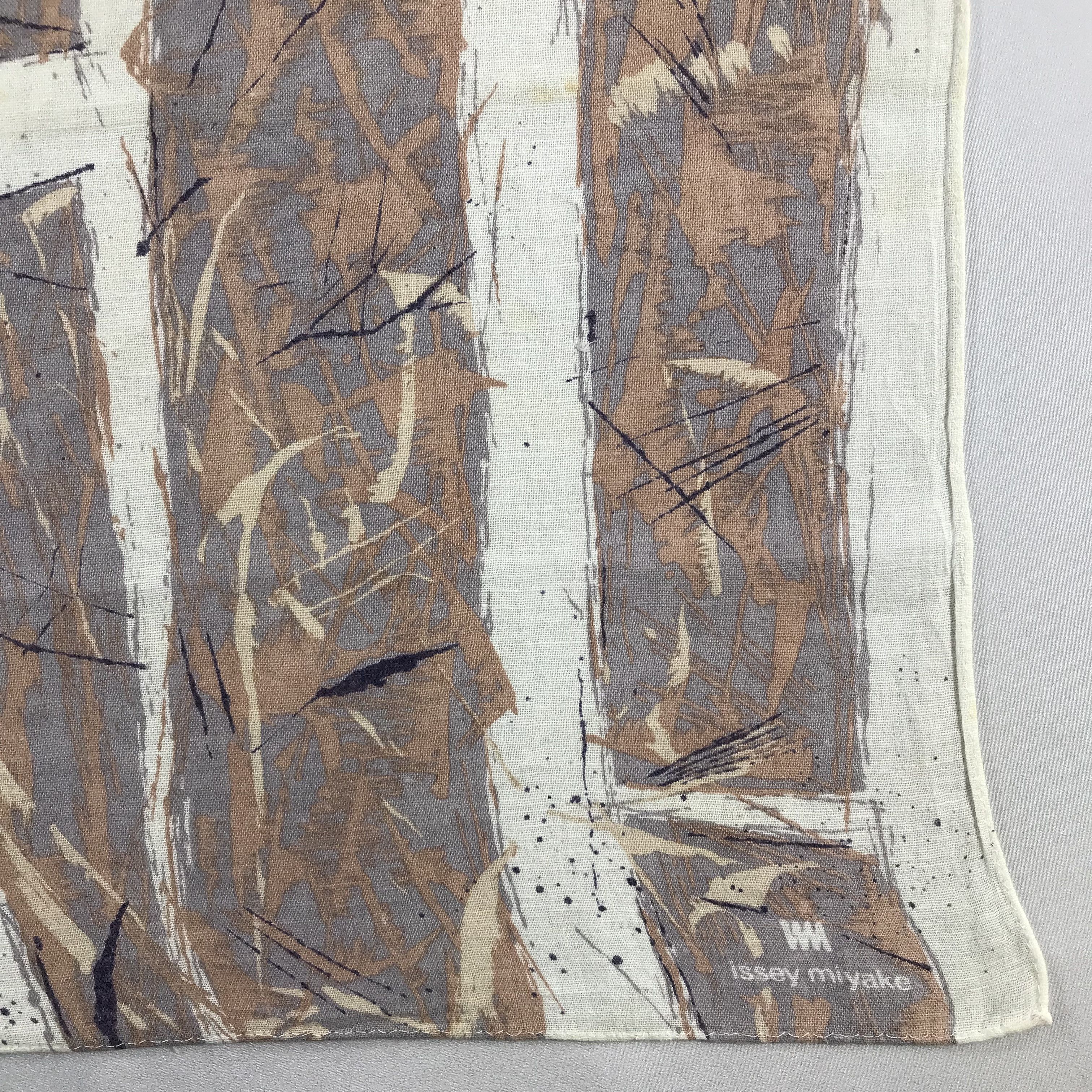 Issey Miyake Issey Miyake Handkerchief / Bandana / Neckerchief C568 Size ONE SIZE - 5 Thumbnail