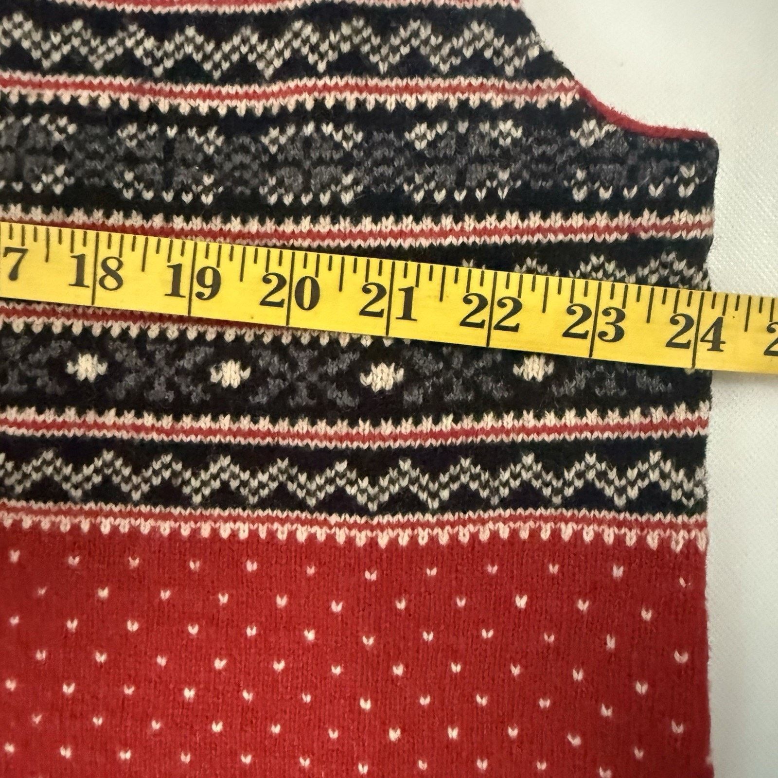Eddie Bauer Eddie Bauer Sweater Vest Fair Isle Wool Cabincore Gorpcore Size XXL / US 16-18 / IT 52-54 - 6 Thumbnail