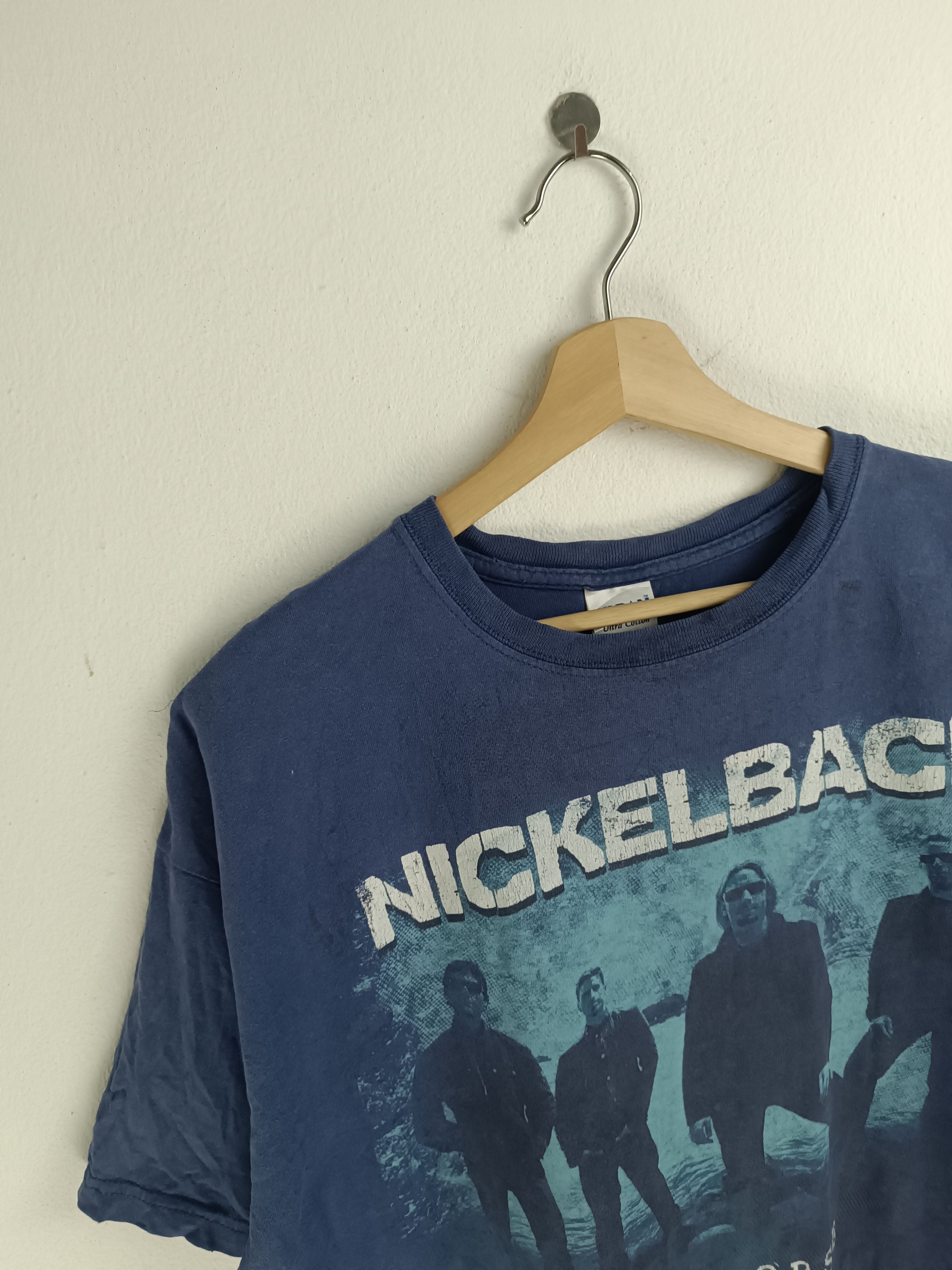 Vintage VINTAGE '08 NICKELBACK DARK HORSE TOUR staind bizkit korn Size US XL / EU 56 / 4 - 5 Thumbnail