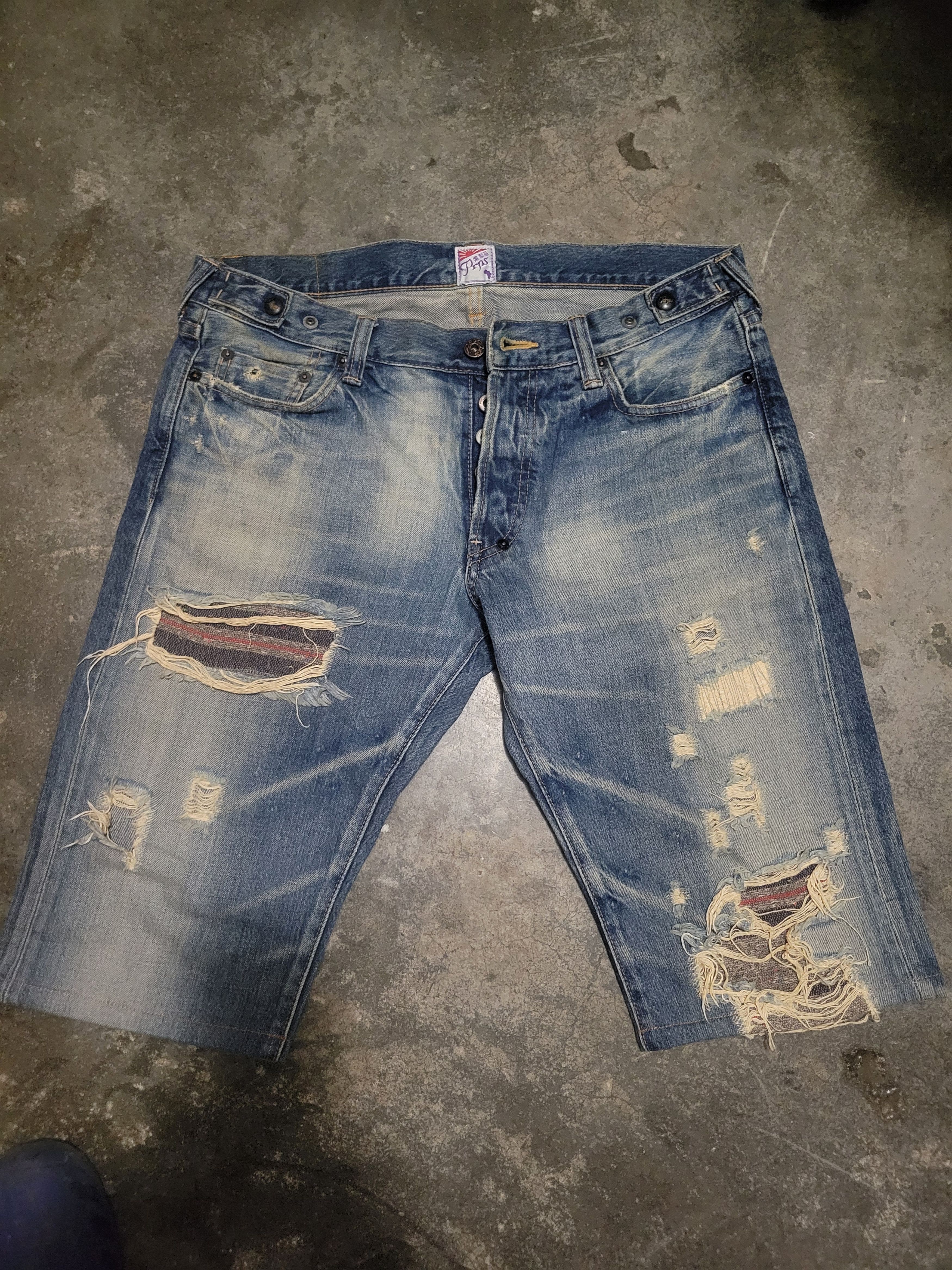 Prps PRPS DENIM SHORTS Size US 34 / EU 50 - 6 Thumbnail