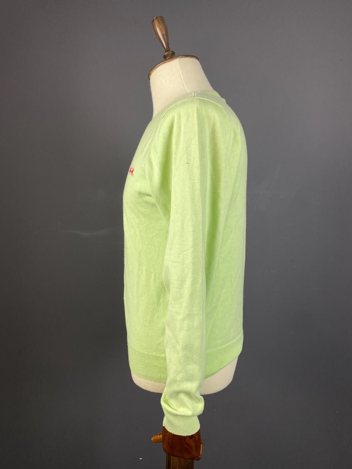 La Martina La Martina Green Knit Long Sleeve Sweater Size L Size US L / EU 52-54 / 3 - 4 Thumbnail
