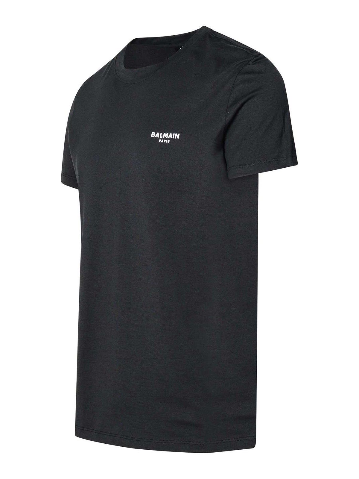 Balmain o1loc1c1125 T-Shirts in Black Size US L / EU 52-54 / 3 - 3 Thumbnail