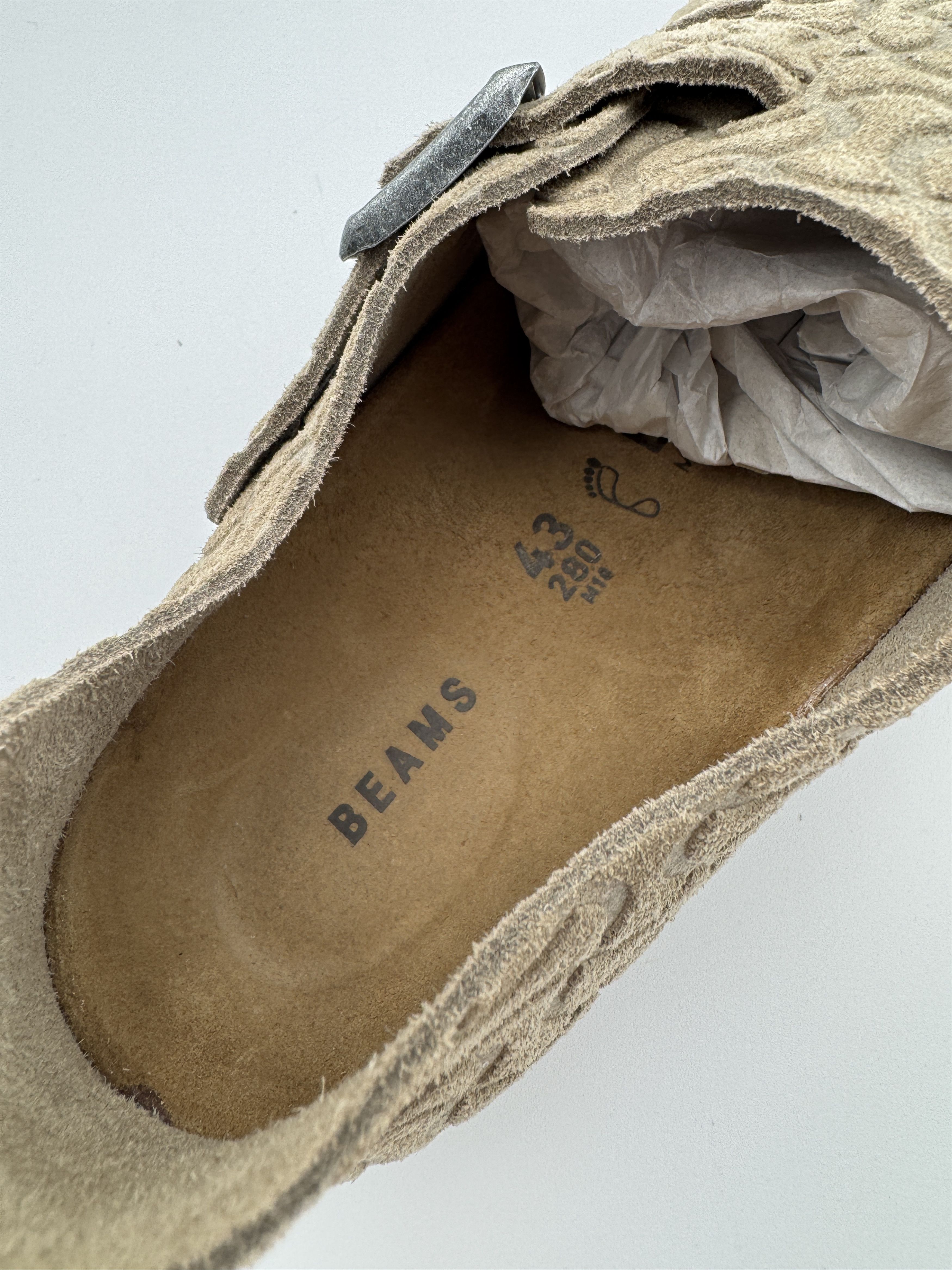 Birkenstock BEAMS x Birkenstock London Bone Pattern Size US 10 / EU 43 - 6 Thumbnail