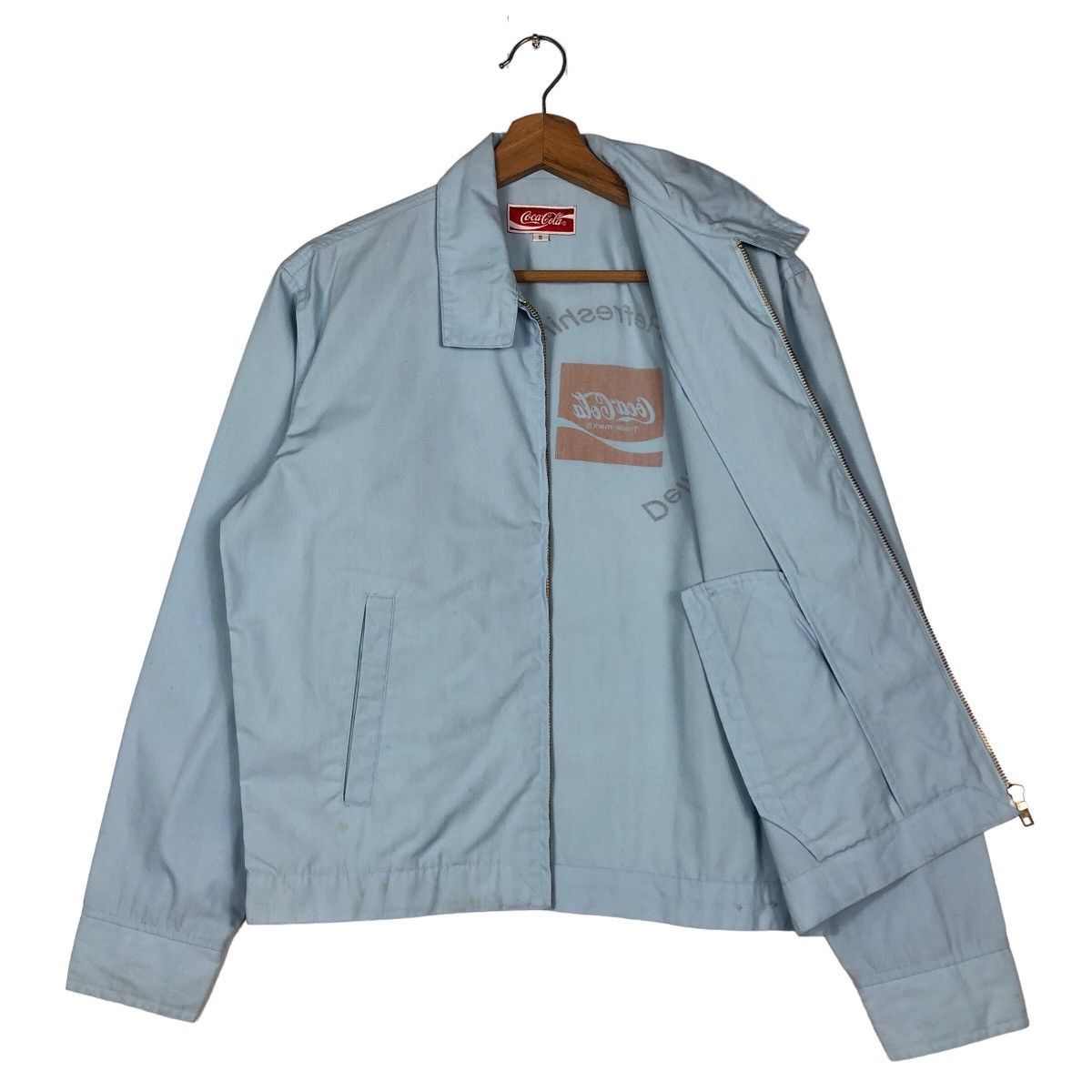 Japanese Brand 🔥Vintage Bomber Jacket Coca Cola Big Logo Patches Size US S / EU 44-46 / 1 - 11 Thumbnail