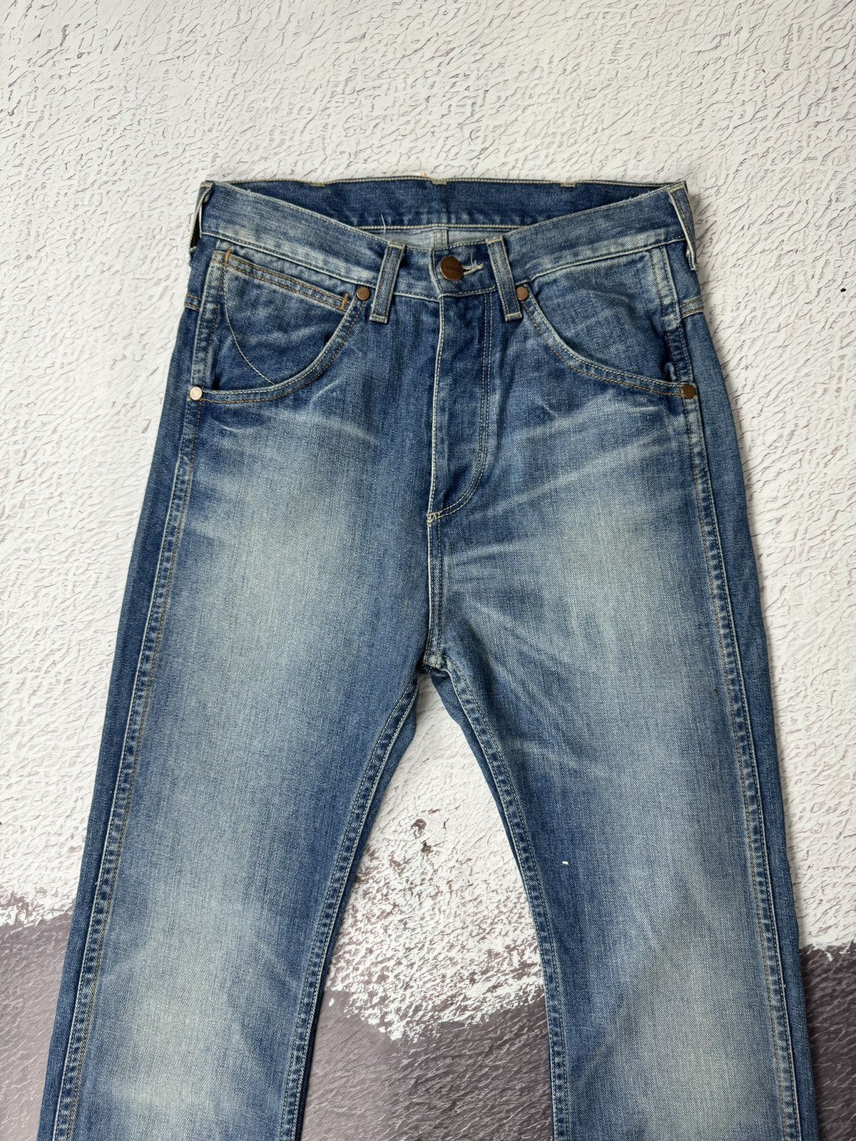 Vintage Wrangler Shaft jeans vintage banana tapered style Size US 28 / EU 44 - 6 Thumbnail