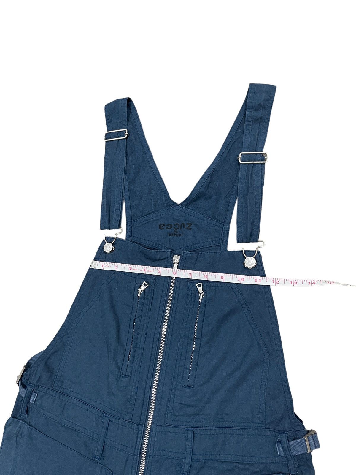 CABANE de ZUCCa × Issey Miyake × Vintage Vintage Cabane De Zucca Overall Zipper Worker Pants Size US 35 - 21 Thumbnail