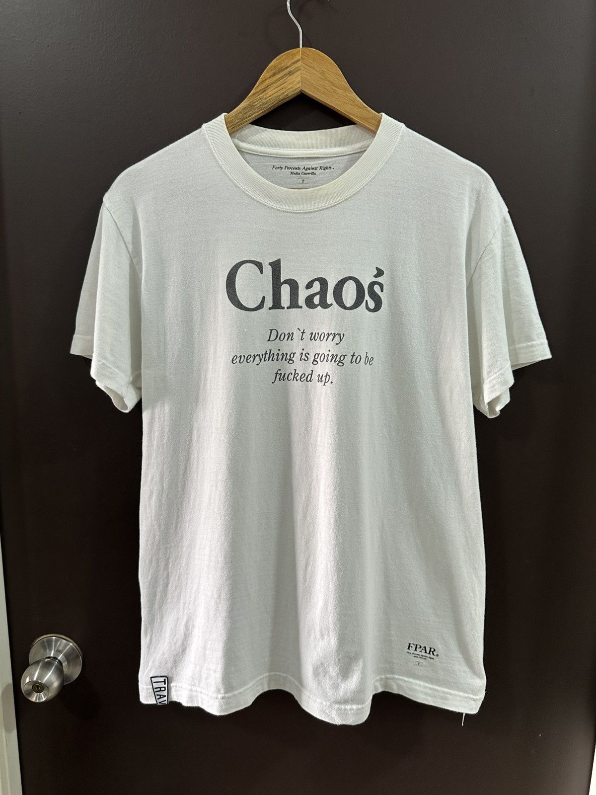 FPAR × Vintage FPAR Media Guerrilla “Chaos” T-Shirt Size US M / EU 48-50 / 2 - 2 Thumbnail