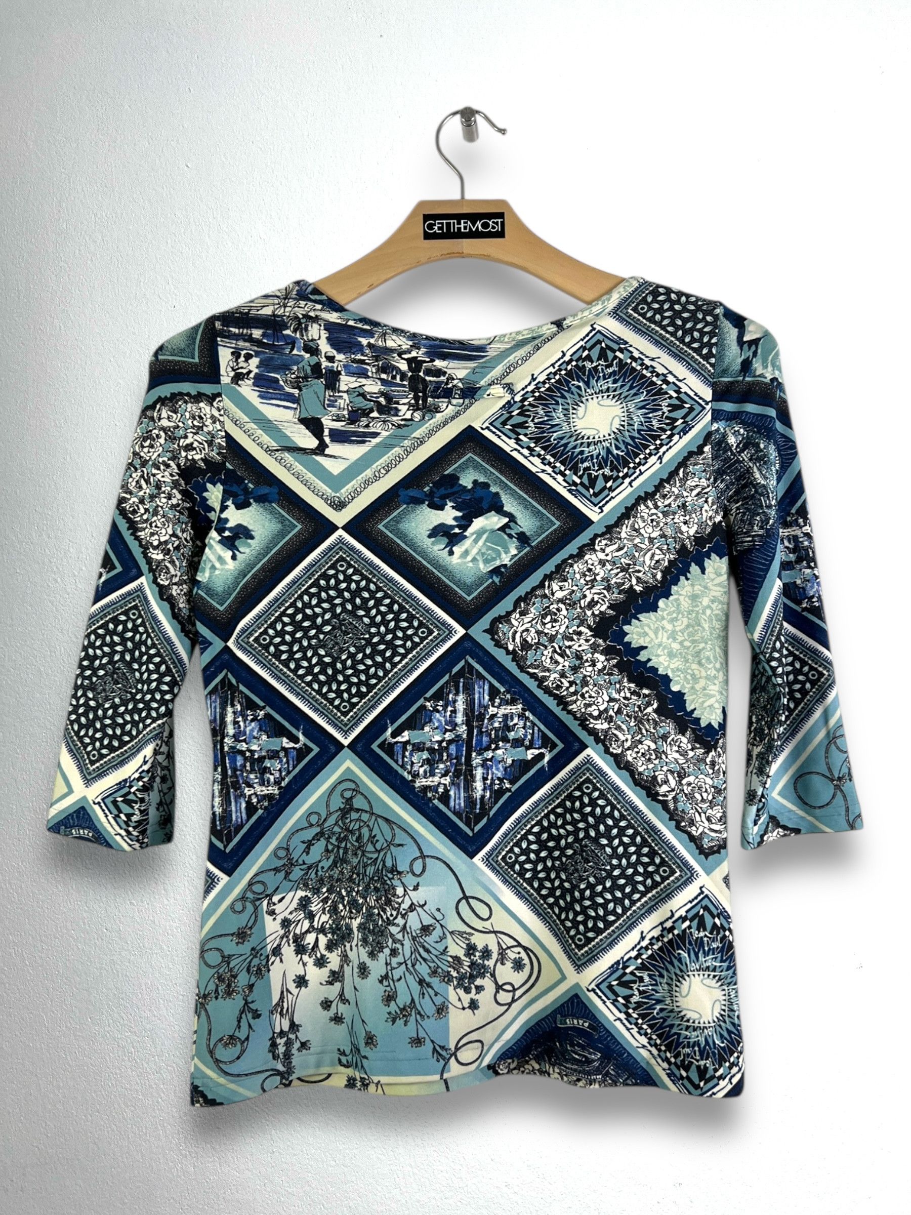 Jean Paul Gaultier Jean Paul Gaultier FEMME 3/4 Sleeve Blouse (40) GTMP165 Size M / US 6-8 / IT 42-44 - 7 Thumbnail