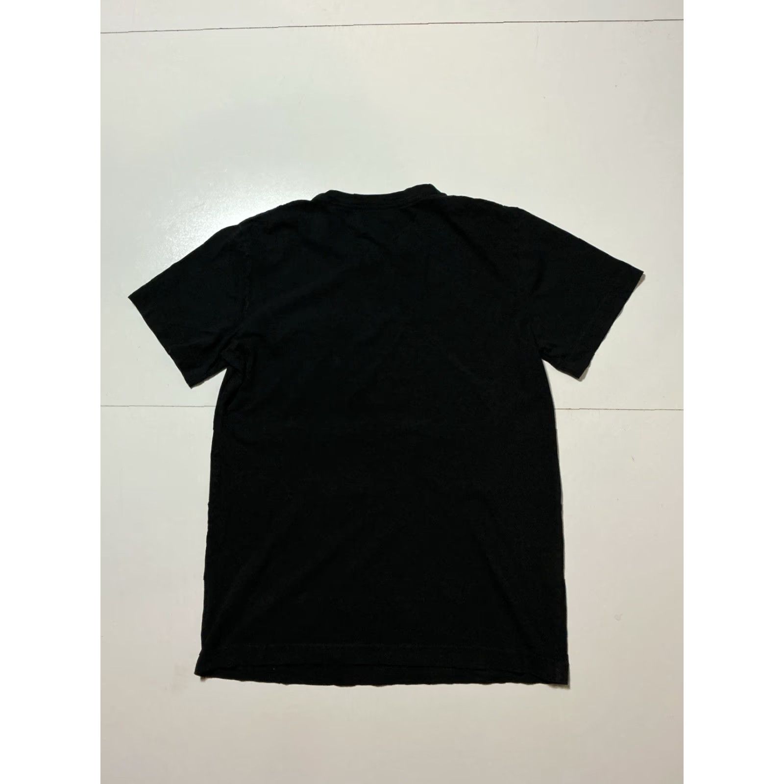Unis VINTAGE Unis 100% Cotton Black Crewneck S/S Pocket T-Shirt Sz. M Men Shirt Size US M / EU 48-50 / 2 - 2 Thumbnail