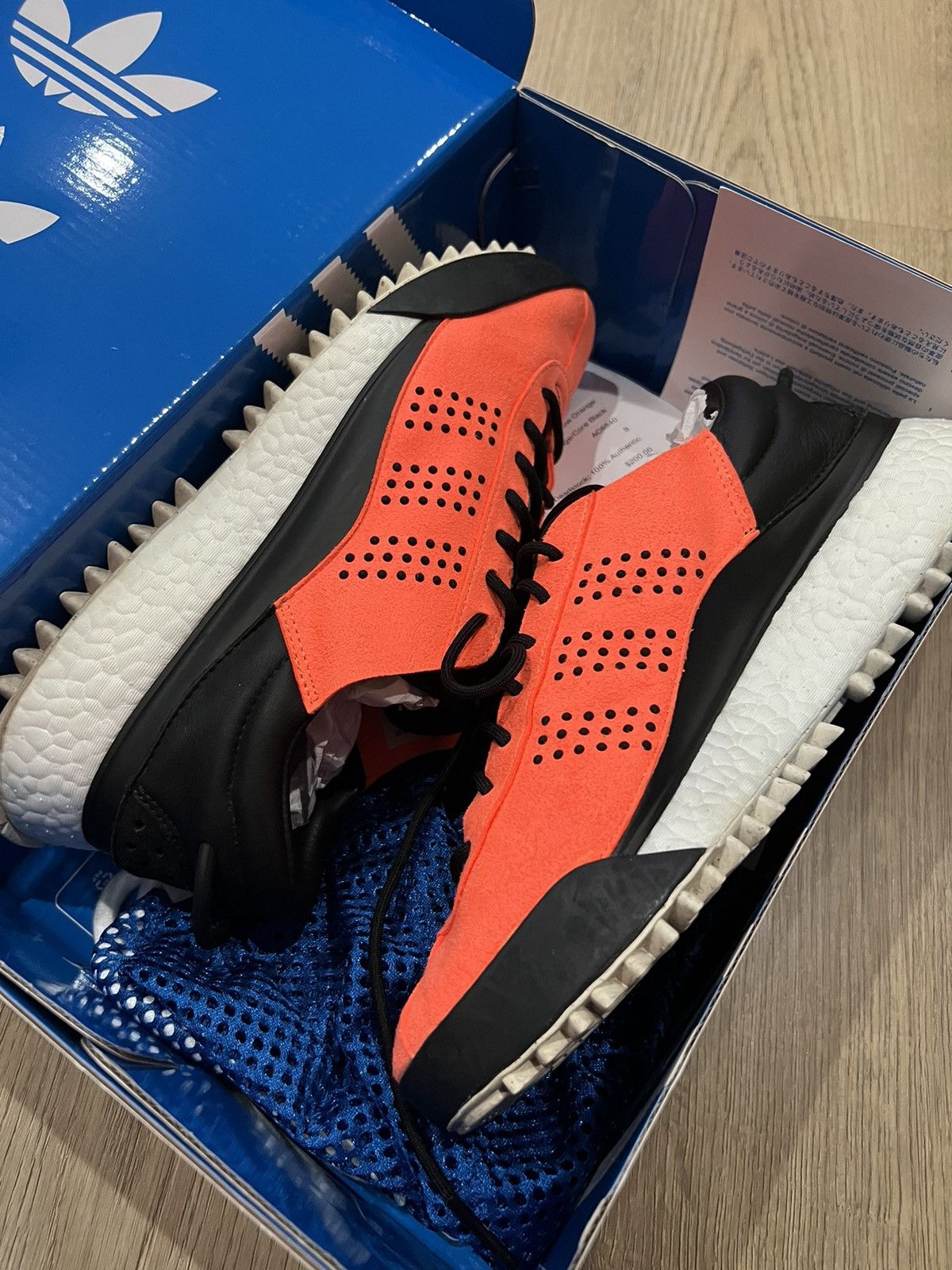 image of Adidas Alexander Wang Aw Hike Lo Shoes in Salmon, Men's (Size 8)