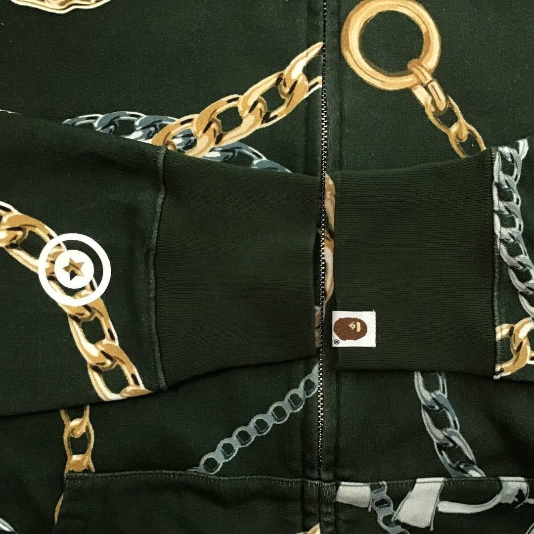Bape BAPE JEWELS SHARK FULL ZIP HOODIE a bathing ape Size US L / EU 52-54 / 3 - 6 Thumbnail