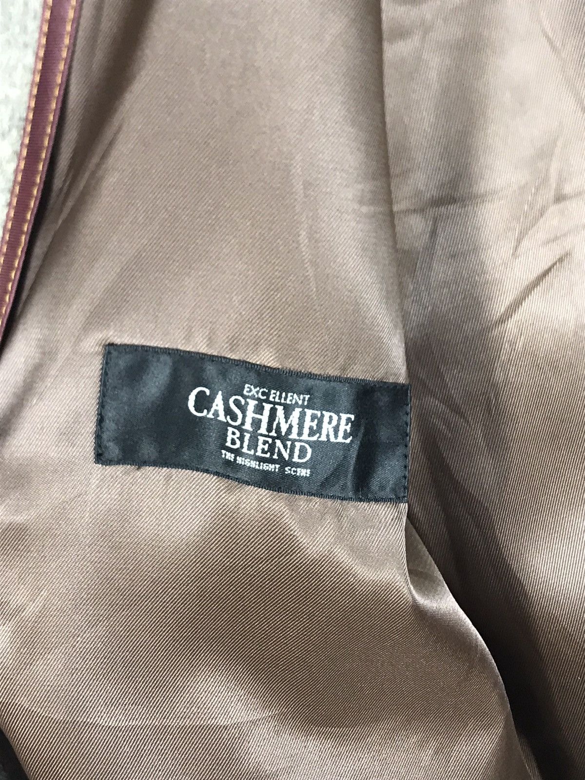 Japanese Brand × Vintage ⚡️Vintage Ramble Cashmere Wool Button Coat Jacket Size US L / EU 52-54 / 3 - 10 Thumbnail