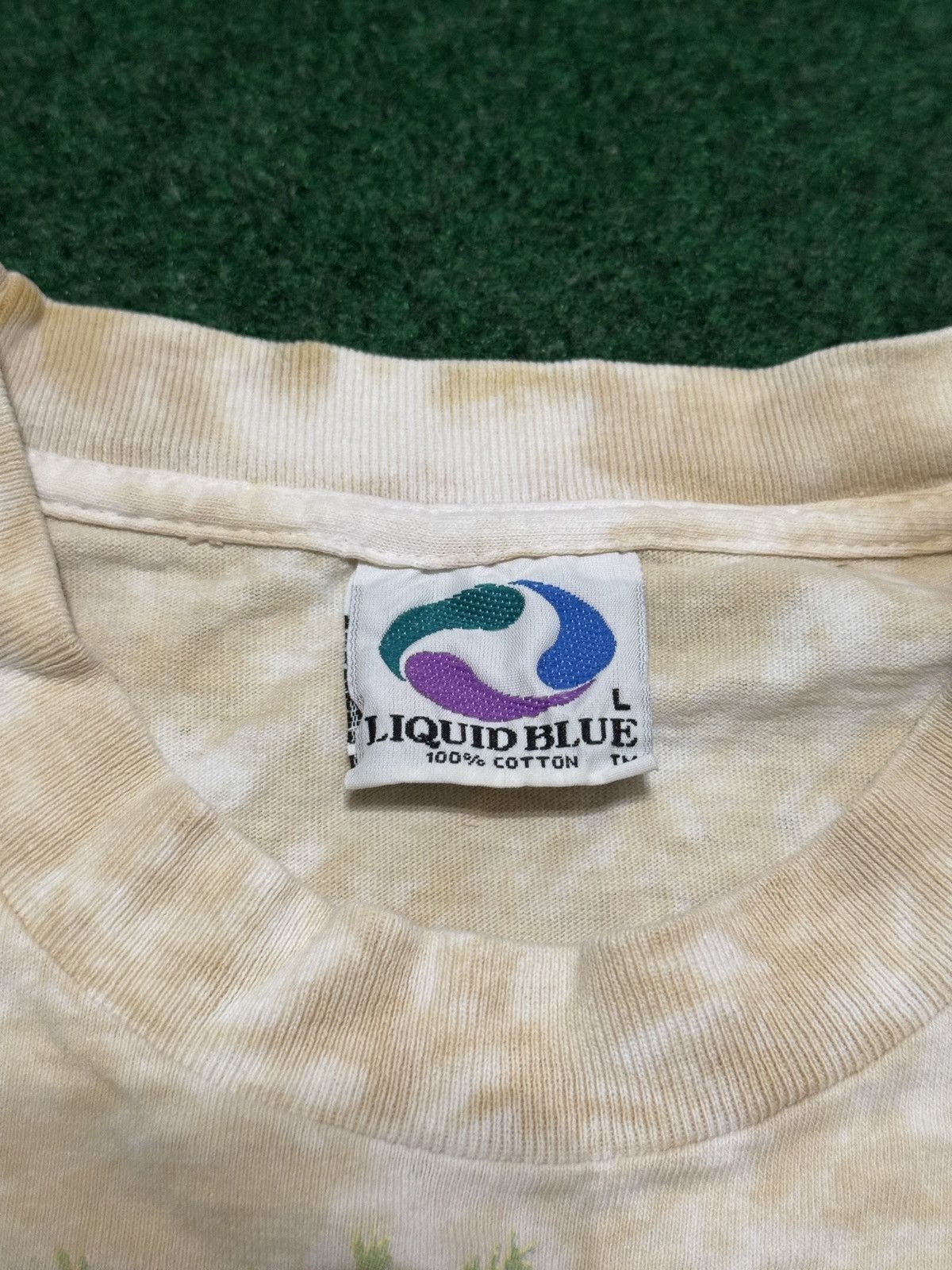 Liquid Blue × Vintage Vintage 90s Liquid Blue Rainforest Preservation AOP T Shirt Size US L / EU 52-54 / 3 - 3 Thumbnail