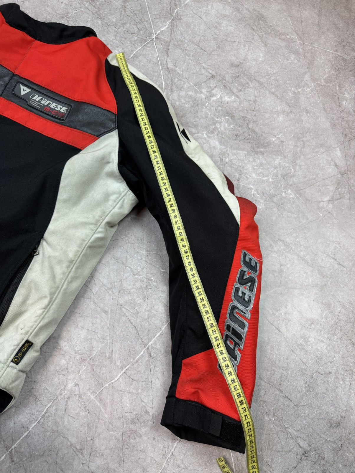 Dainese Vintage Dainese M-CRS Racing Jacket Red/Black Bikercore Sz L Size US L / EU 52-54 / 3 - 24 Thumbnail