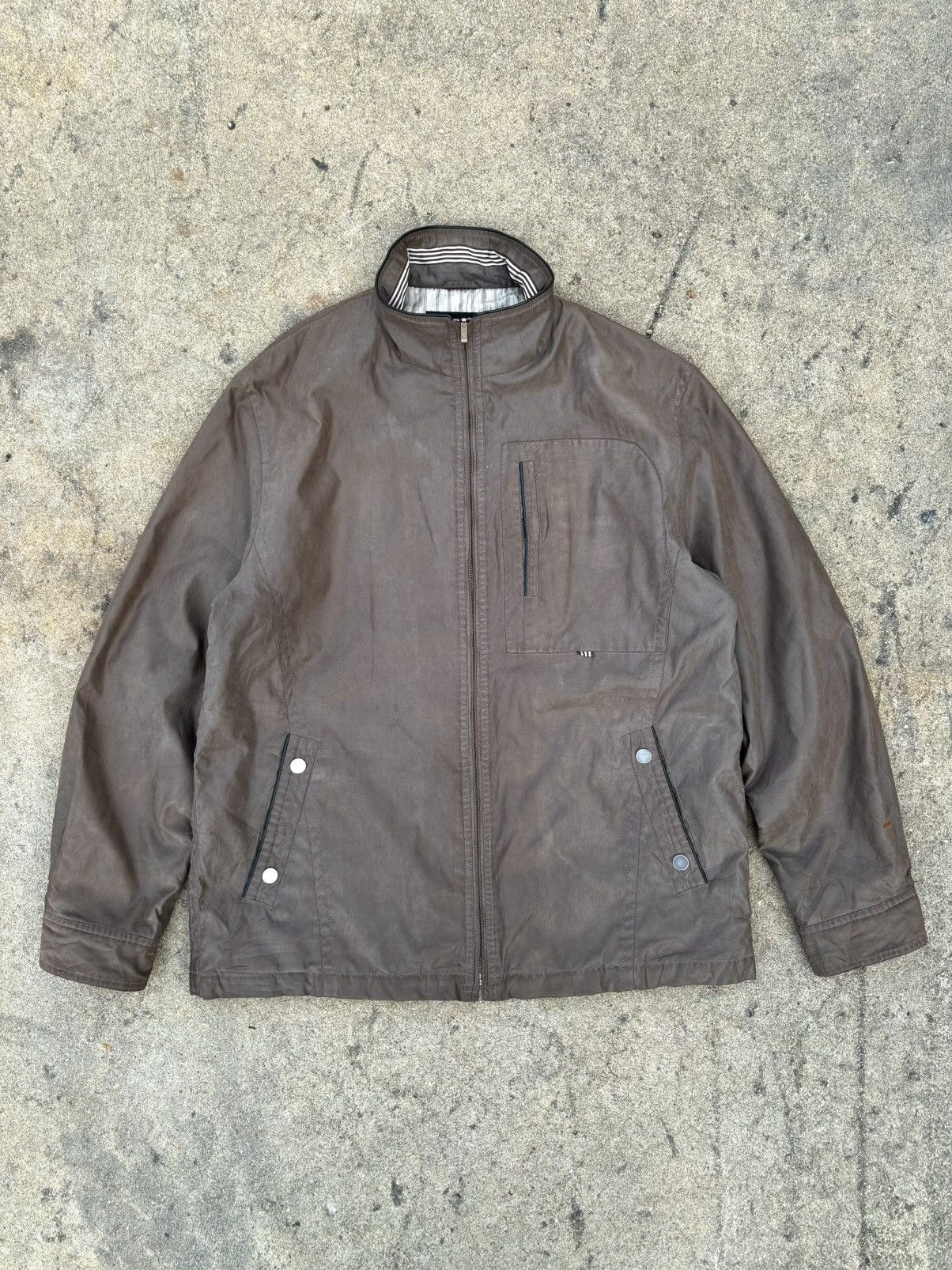 Issey Miyake FADED KANSAI YAMAMOTO ZIP JACKET BROWN Size US L / EU 52-54 / 3 - 1 Thumbnail