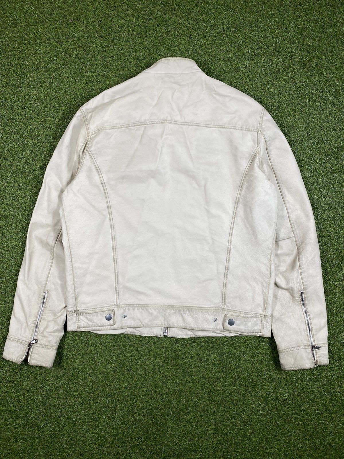 Genuine Leather Vintage 90s Leather jacket streetwear style Size US L / EU 52-54 / 3 - 8 Thumbnail