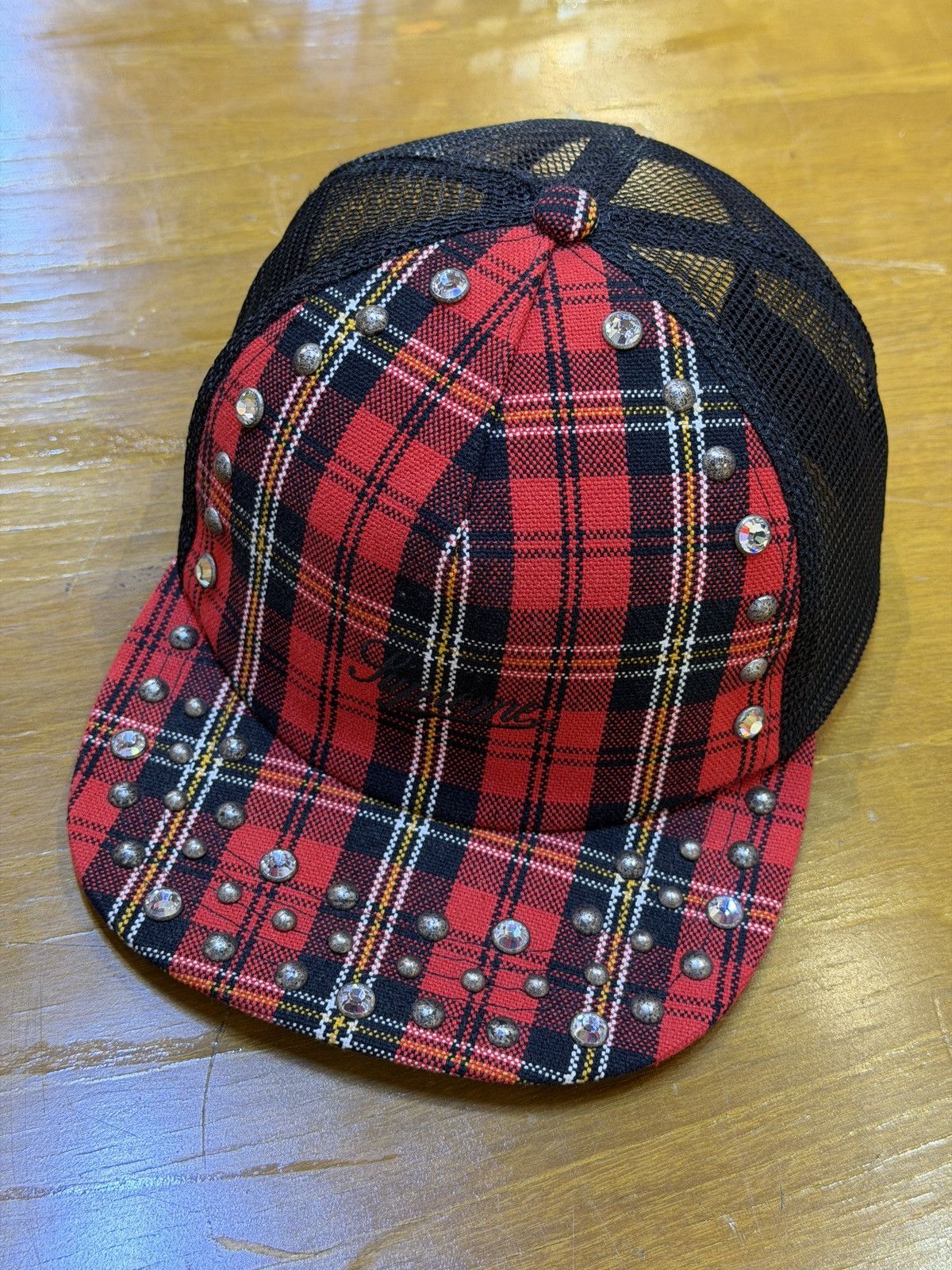 B.B. Simon × Supreme Supreme x B.B.Simon Studded Mesh Back 5-panels Size ONE SIZE - 3 Thumbnail