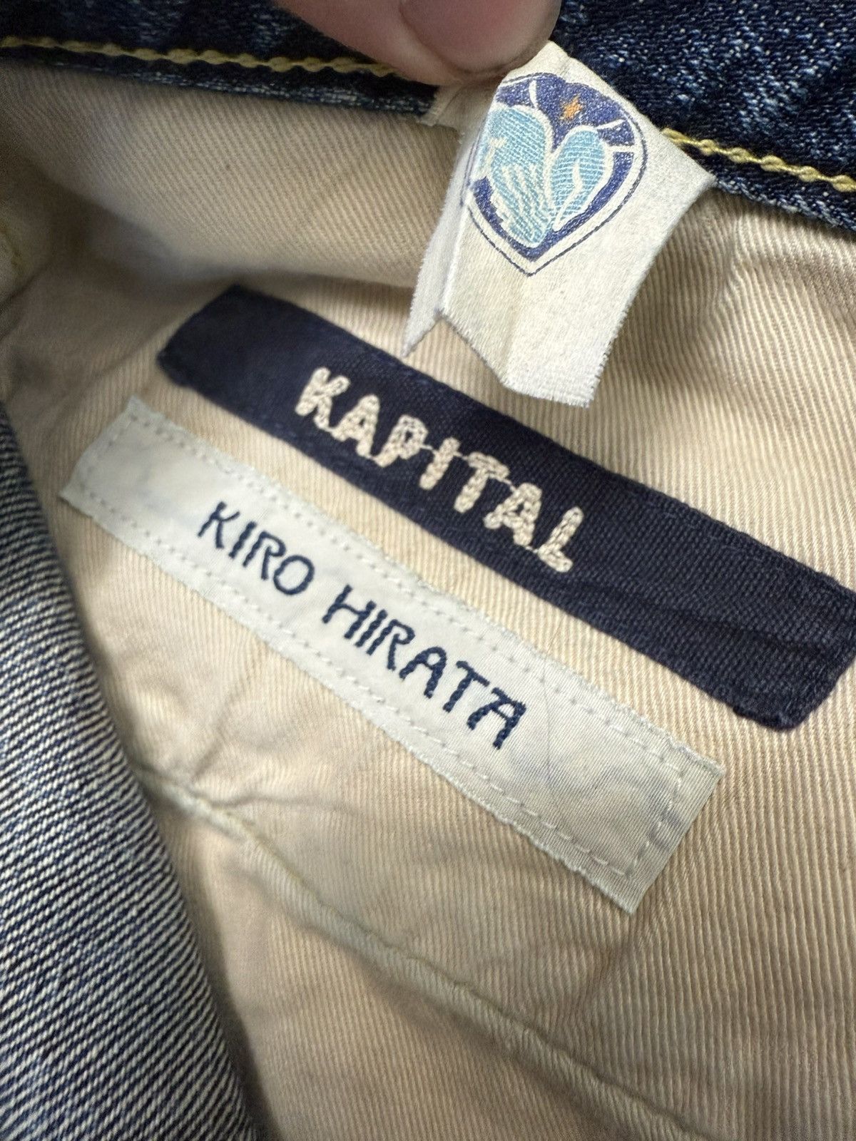 Kapital Kapital Distressed Boro Patchwork Denim Jeans Size US 30 / EU 46 - 15 Thumbnail