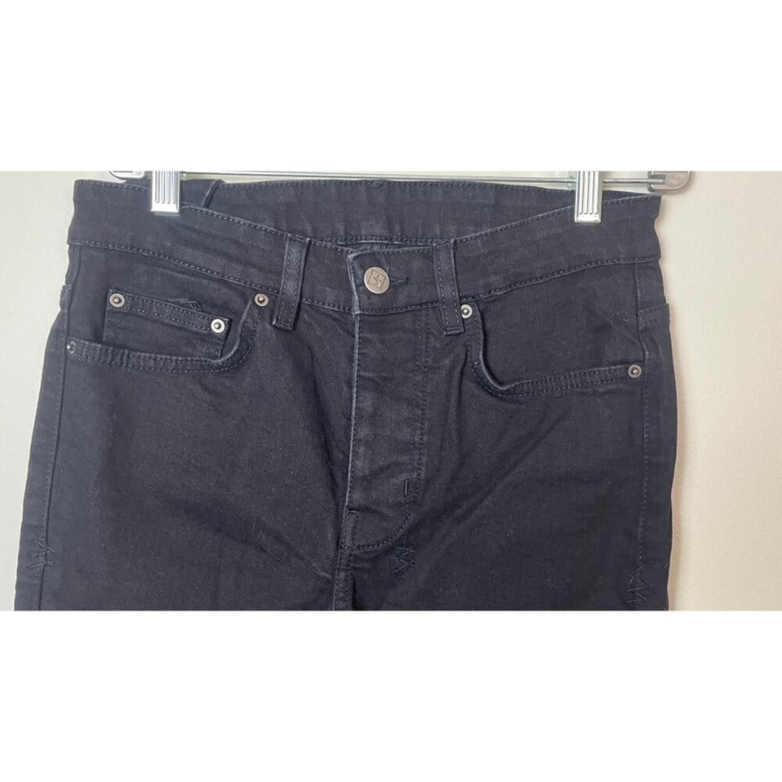 KSUBI VAN WINKLE REBEL 001 BLACK SKINNY JEANS 29