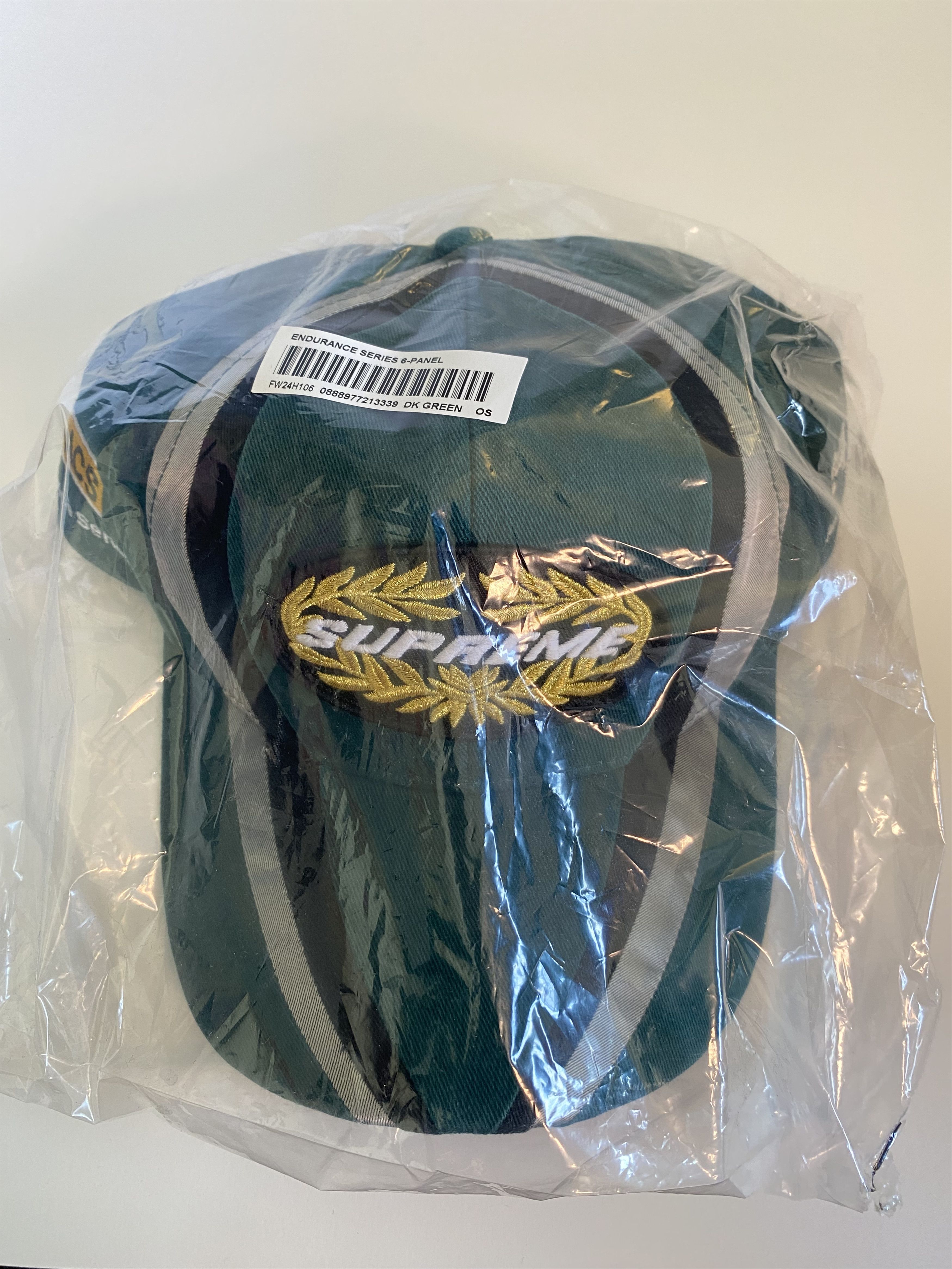 Supreme Endurance Series 6 Panel Hat - Dark Green Size ONE SIZE - 1 Thumbnail